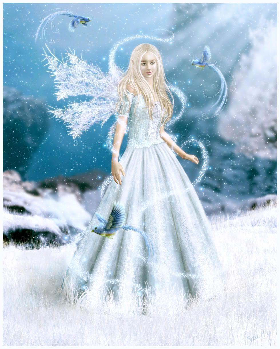 Snow Fairy Wallpapers - Top Free Snow Fairy Backgrounds - WallpaperAccess