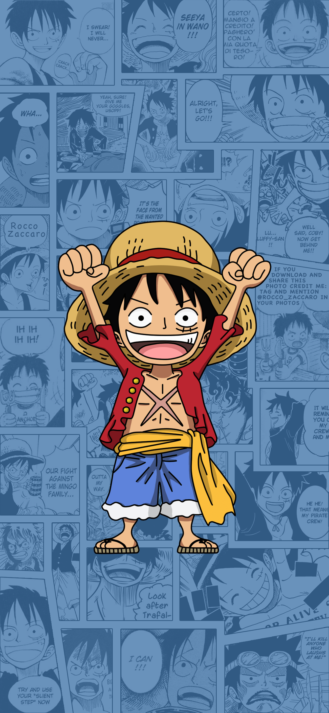 1301x2820 Monkey D. Luffy Wallpaper & Background Download
