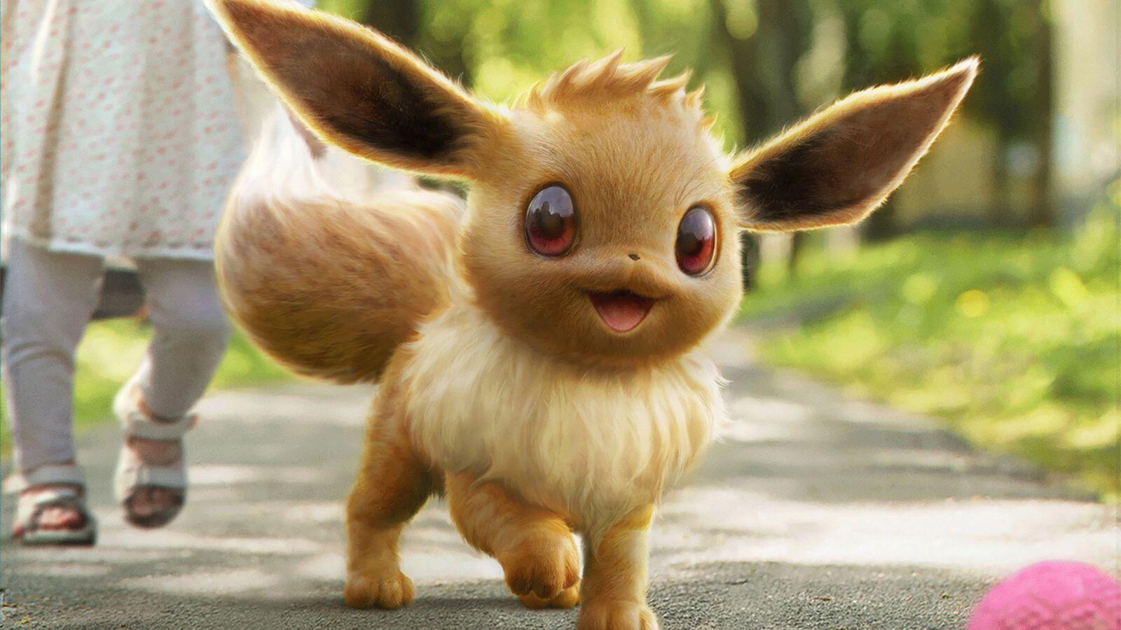 1600x900 Cute Pokemon Wallpaper Eevee And Pikachu