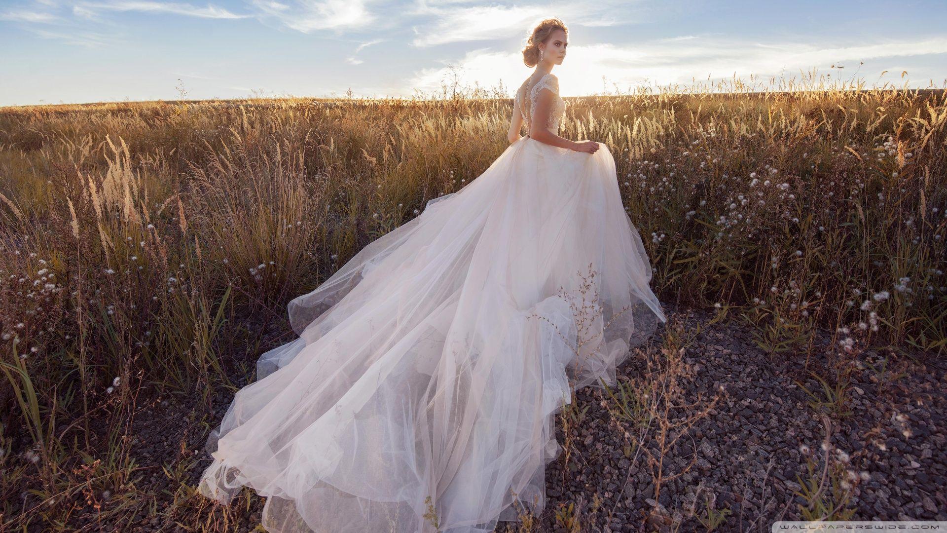 1920x1080 Bride, Field, Landscape, Nature, Outdoor Ultra HD Desktop Background Wallpaper for 4K UHD TV : Widescreen & UltraWide Desktop & Laptop : Tablet