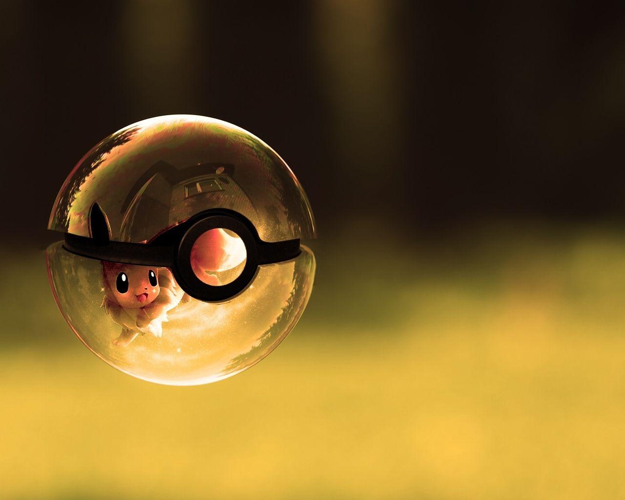 1280x1024 Pokemon Ball