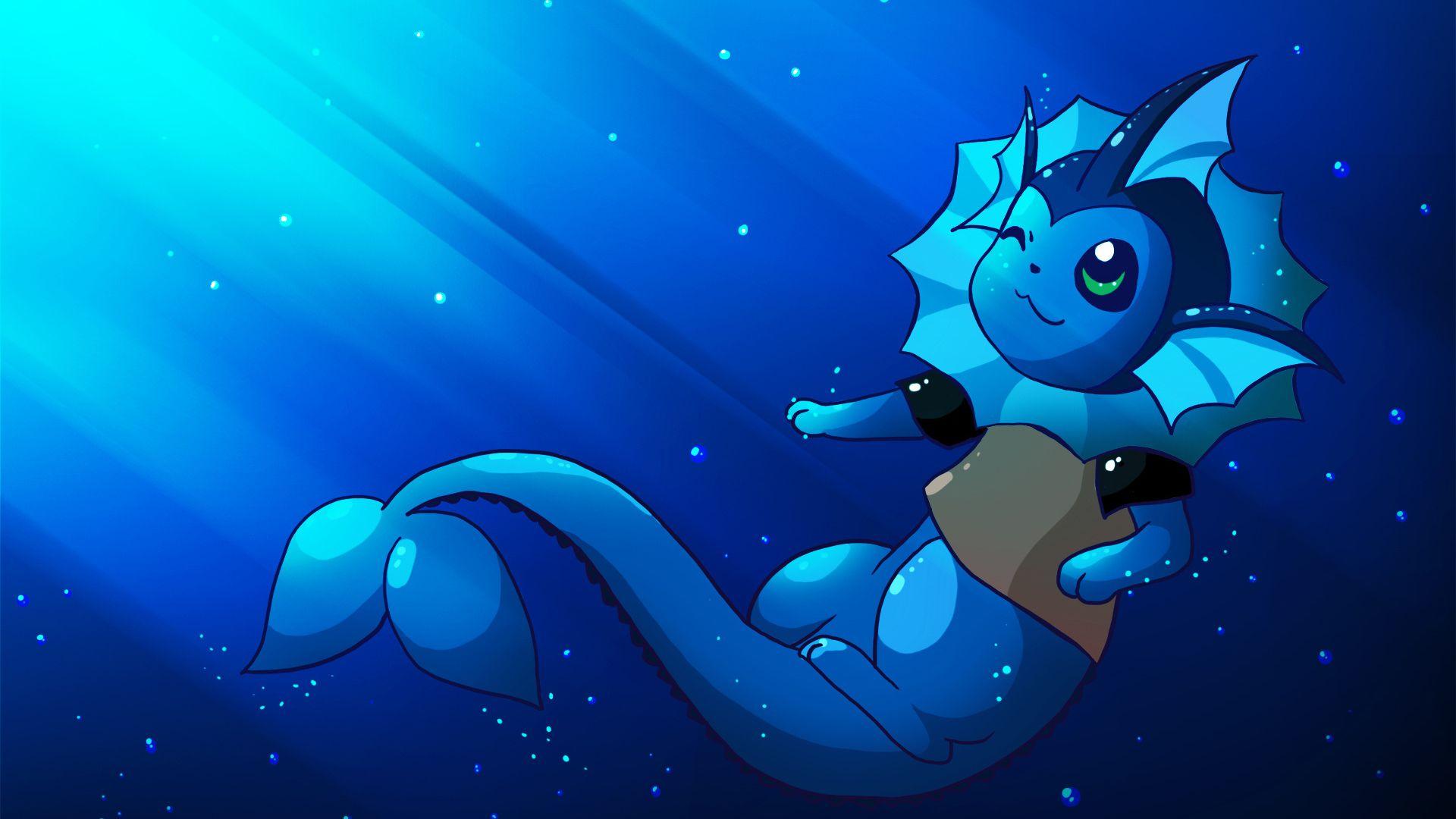 1920x1080 Vaporeon HD Wallpaper