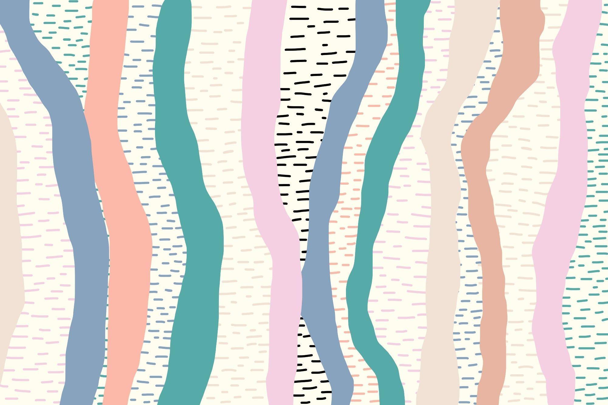 2000x1333 Design Style: Hand Drawn Whimsical Watercolor Pastel Geometric. Computer Wallpaper Desktop Wallpaper, Cute Desktop Wallpaper, Laptop Wallpaper Desktop Wallpaper