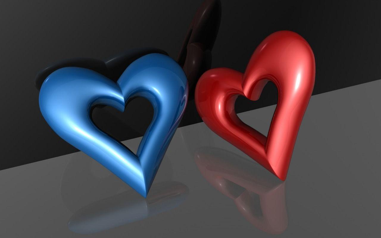 1280x800 3D Heart Wallpaper. Awesome 3D Wallpaper, 3D Wallpaper and Amazing 3D Wallpaper