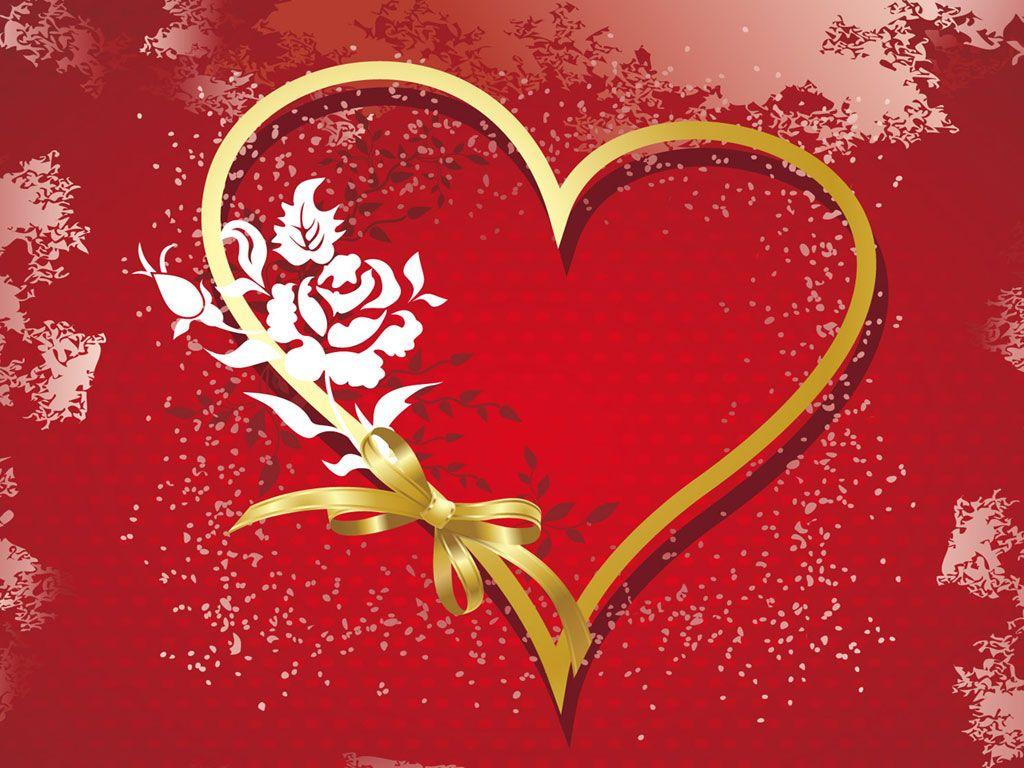 1024x768 Love Heart Wallpaper