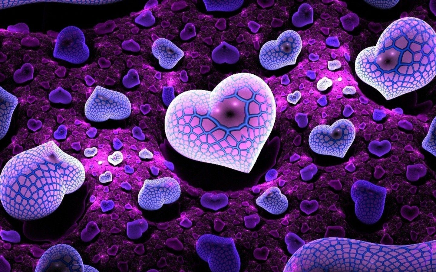 1440x900 Heart Pic Wallpaper