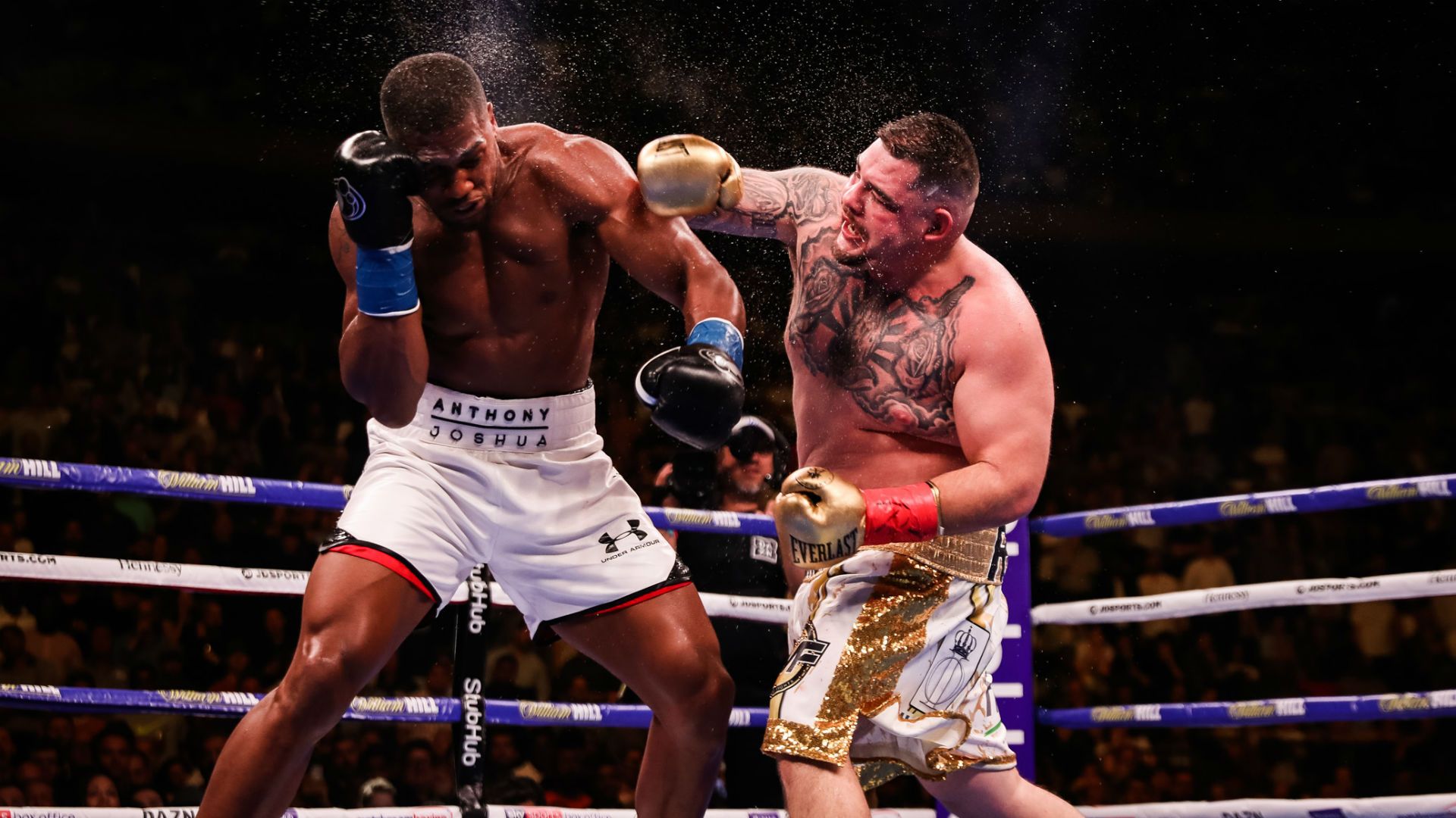 1920x1080 Anthony Joshua vs. Andy Ruiz Jr. results: Highlights from Ruiz's monumental upset. DAZN News US