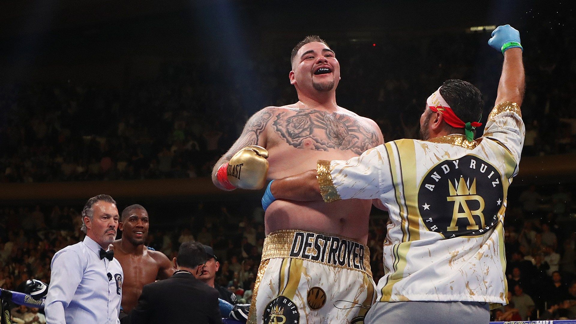 1920x1080 Andy Ruiz Jr. of Imperial Becomes 1st Heavyweight Champ of Mexican Descent