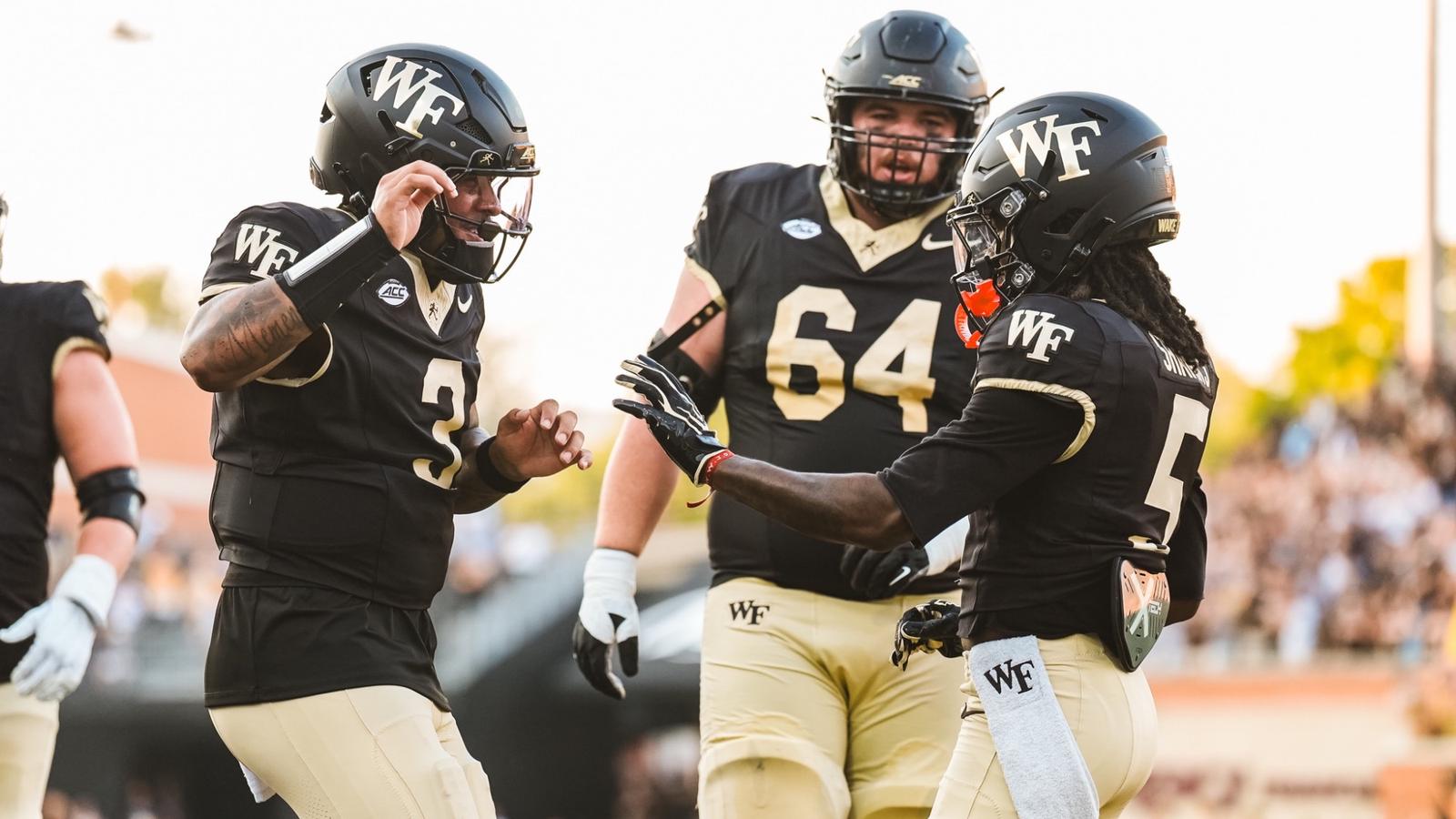 1600x900 Wake Forest Opens 2026 Season in Victorious Fashion Over Akron Forest University Athletics