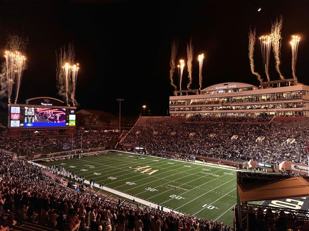 1024x768 Go Deacs! Road To CFB Visits A Wake Forest Game Day