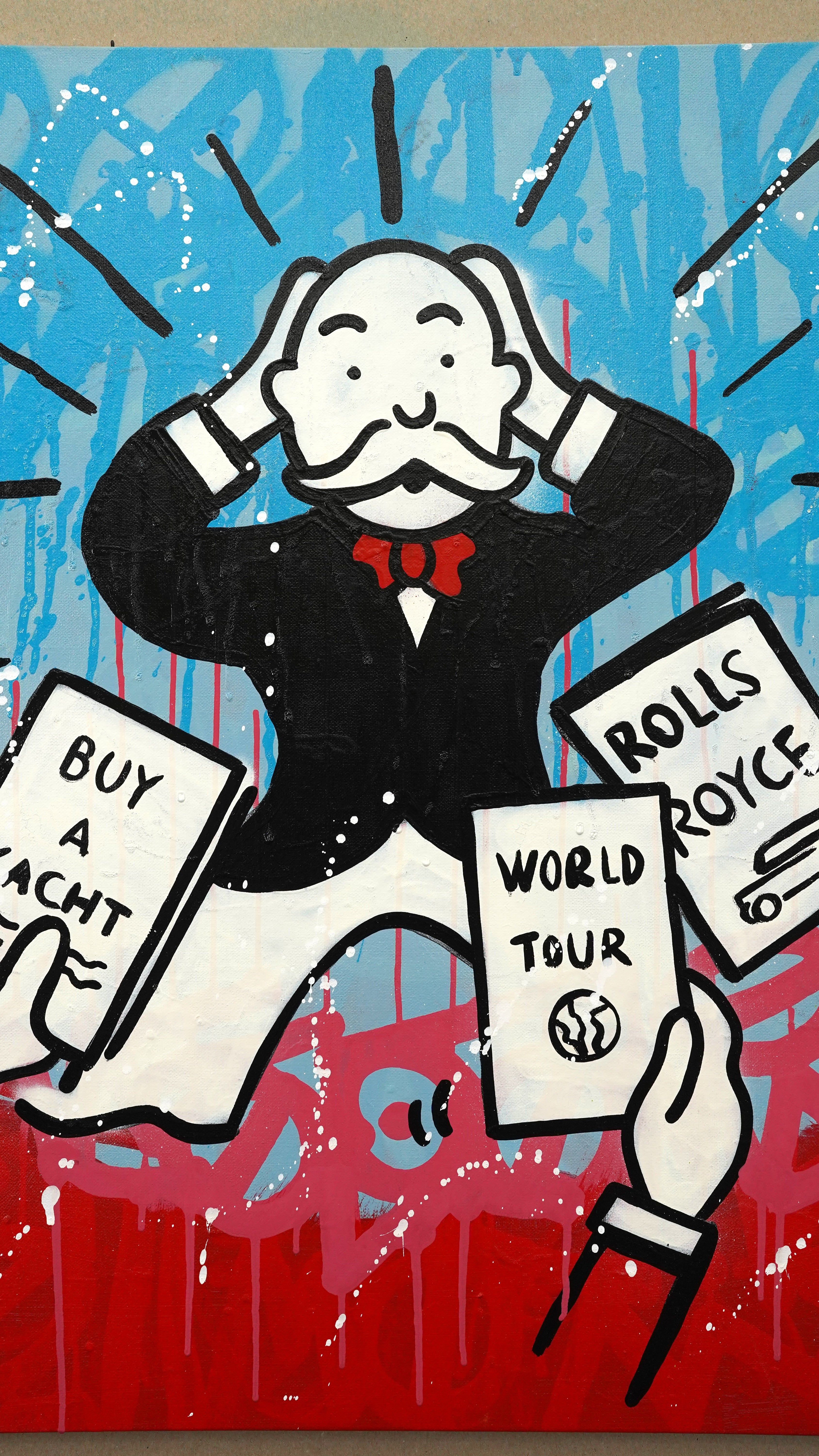 3376x6000 Mr. Monopoly Painting