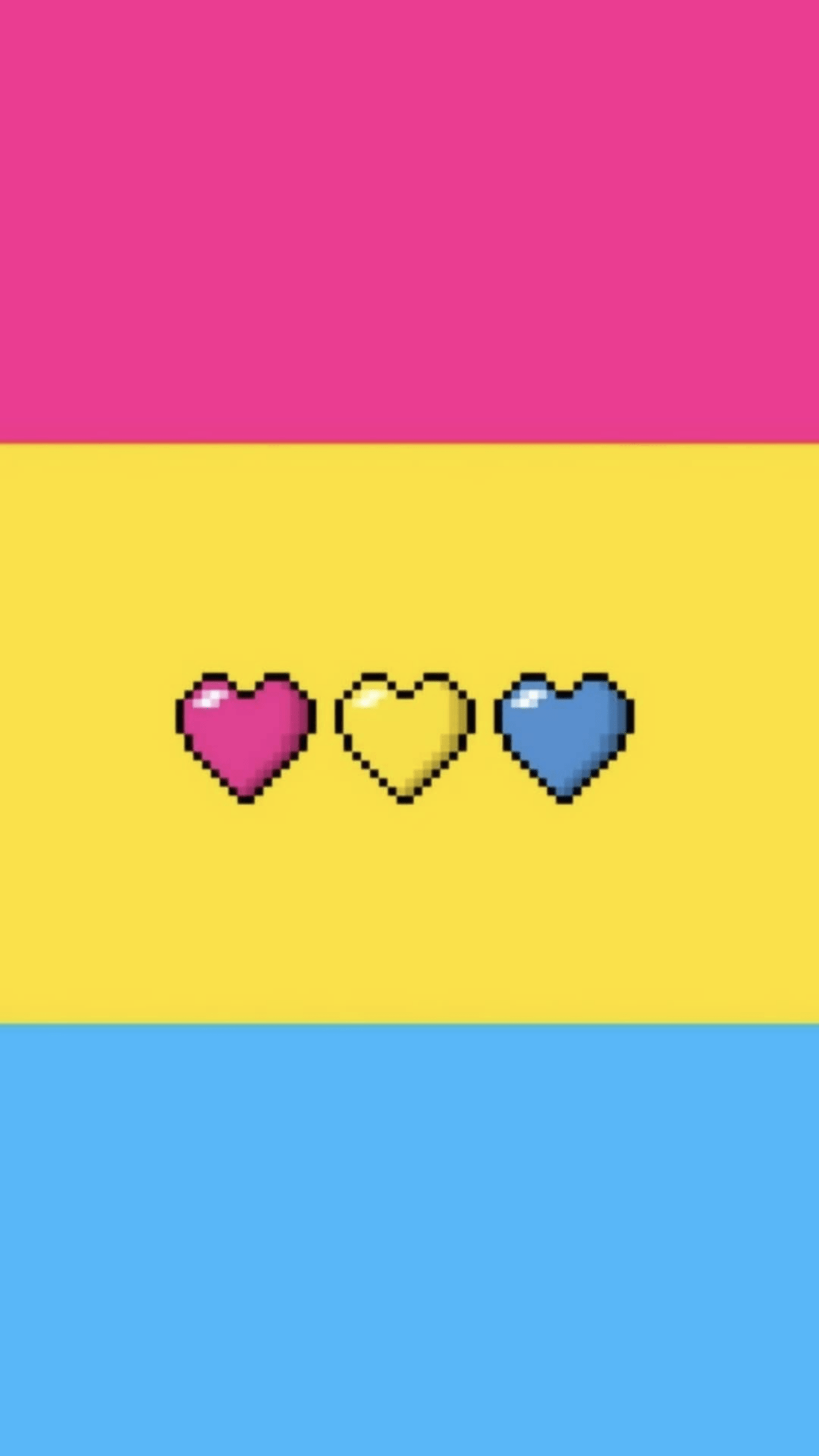 1242x2208 Pansexual Wallpaper, Pansexual Phone Background ideas. pride gifts, wallpaper collection, unique tees