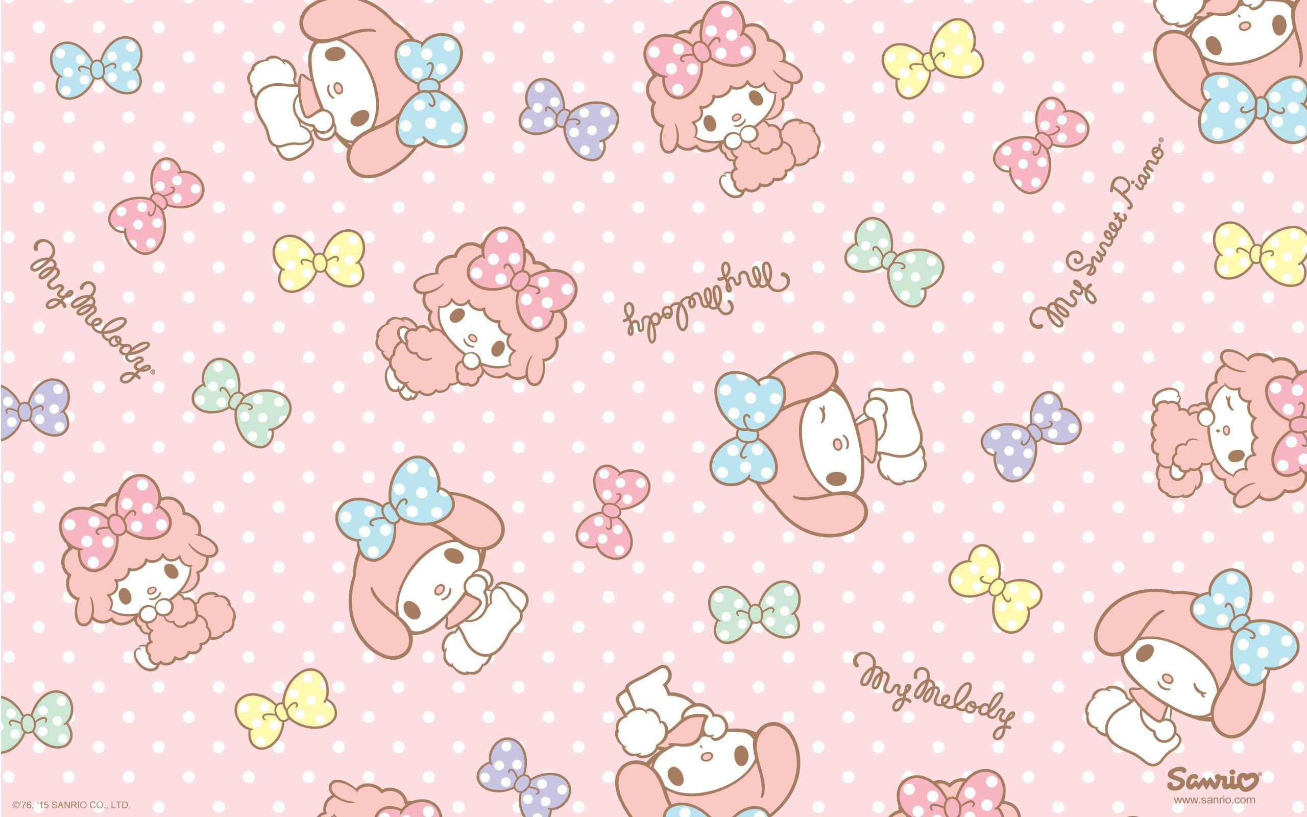 My Melody And Hello Kitty Wallpaper