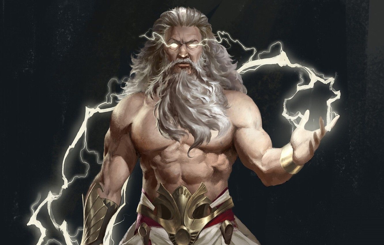 1332x850 Zeus God Of War Wallpaper