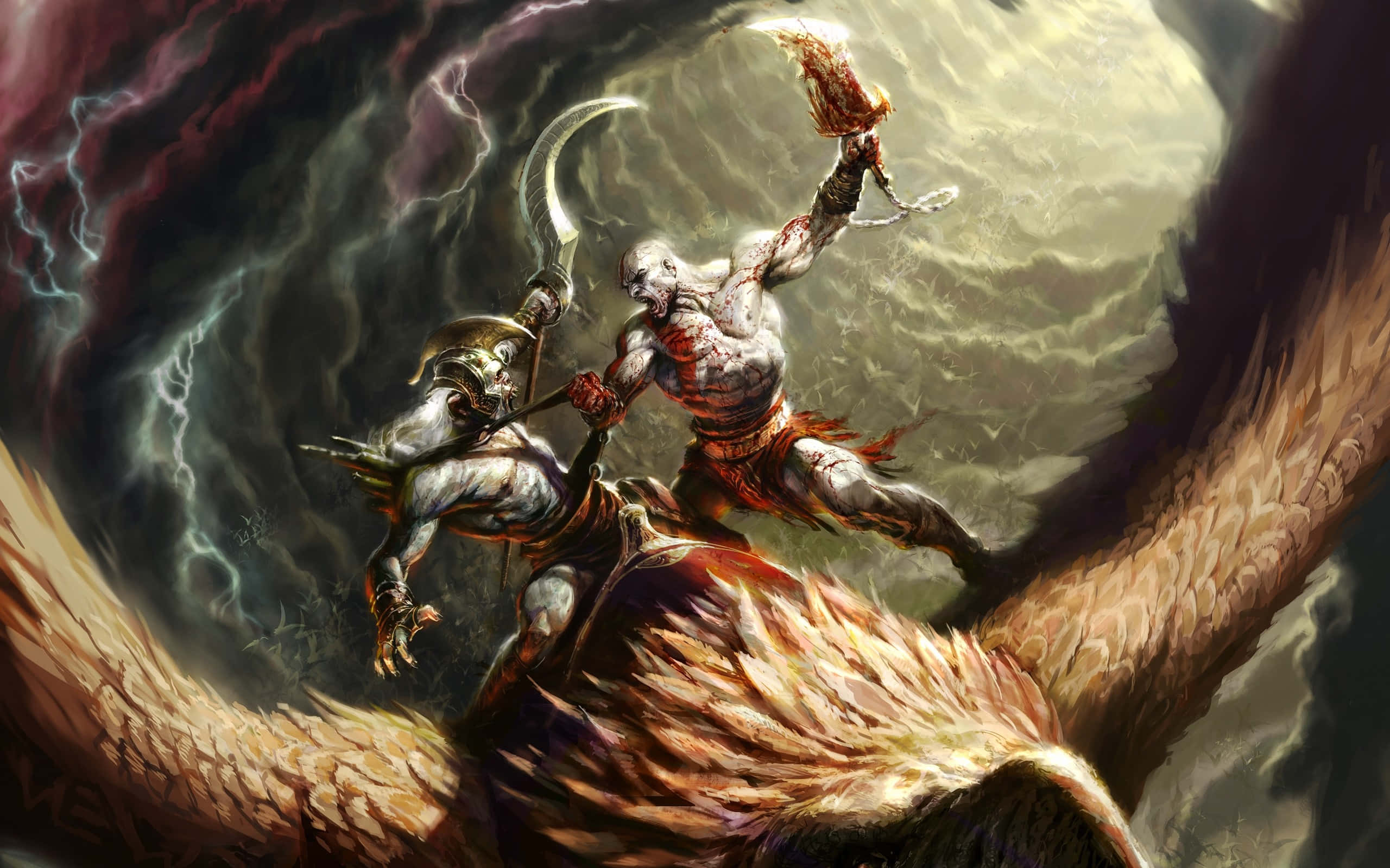 2560x1600 Download god of war of war Wallpaper