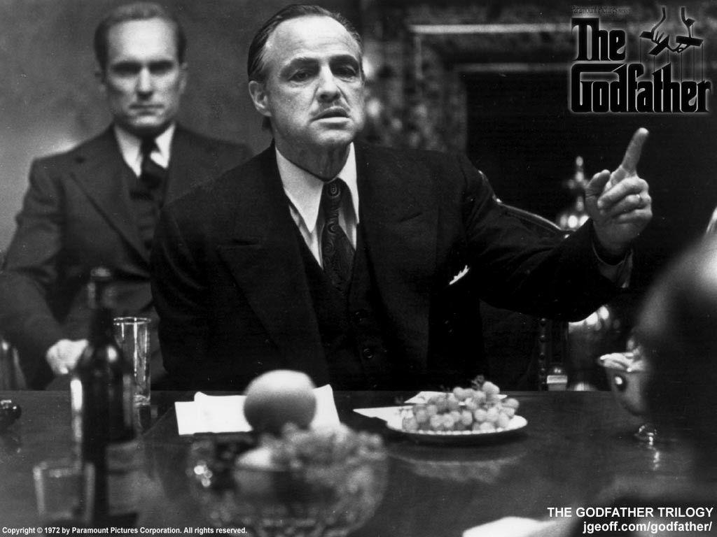 1024x768 movies, The Godfather, Vito Corleone, Marlon Brando Wallpaper HD / Desktop and Mobile Background