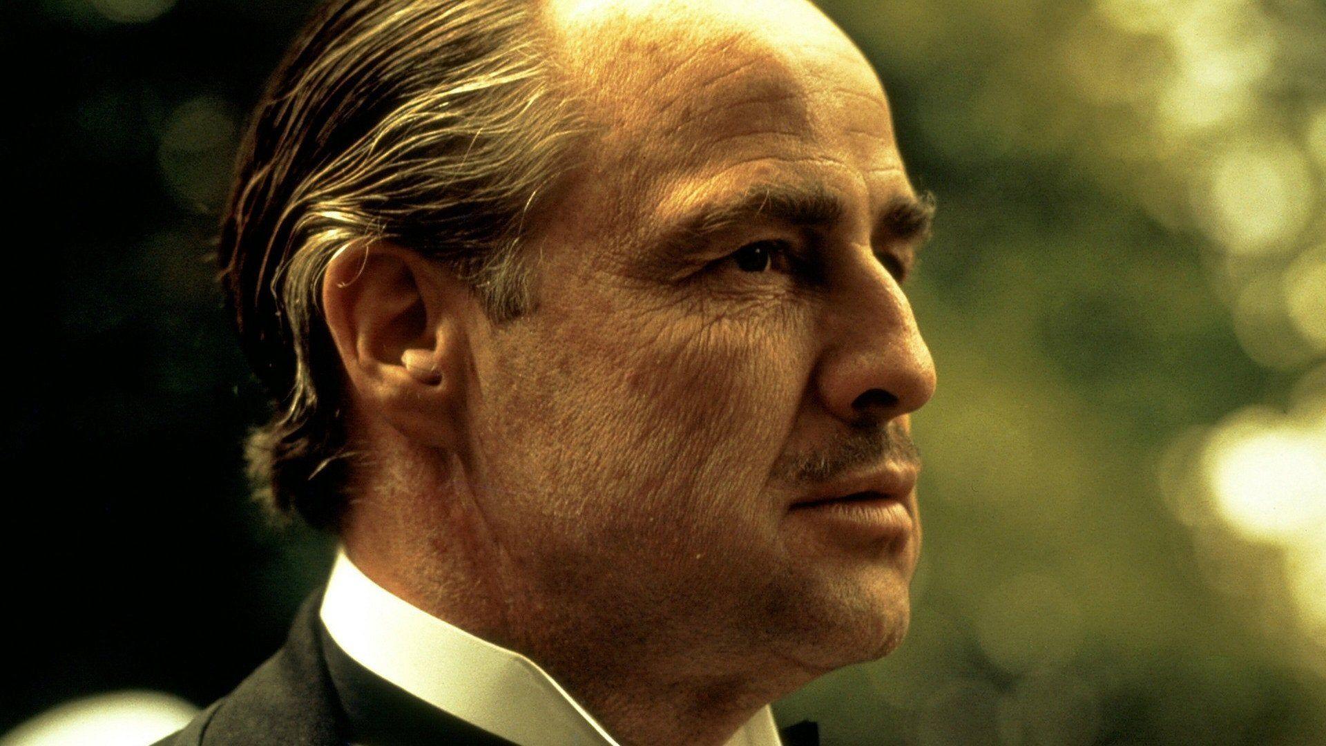1920x1080 Godfather Old Face Marlon Brando Don Vito Corleone [1920x1080]