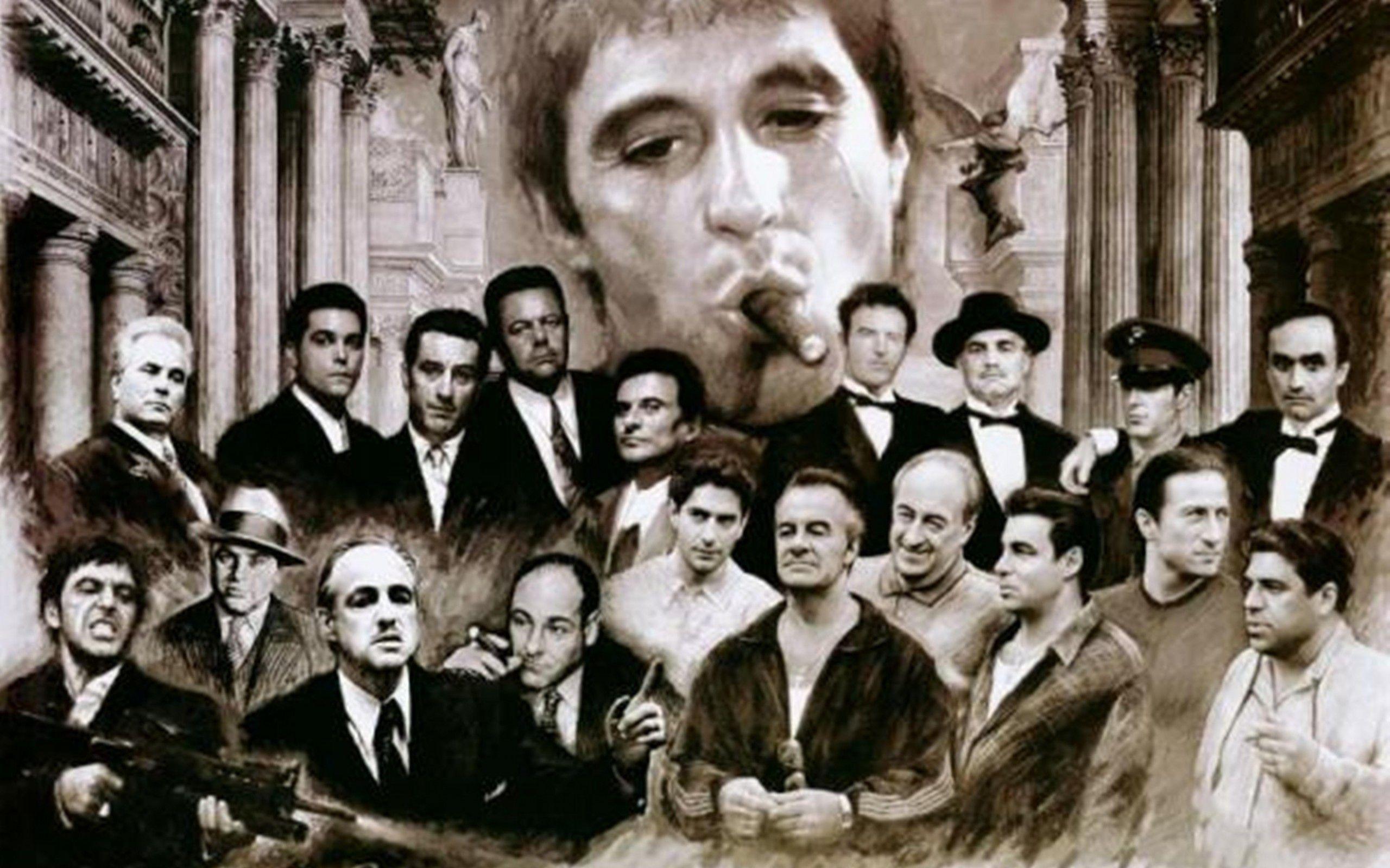 2560x1600 Robert De Niro The Godfather Marlon Brando Al Pacino Wallpaper & Background Download