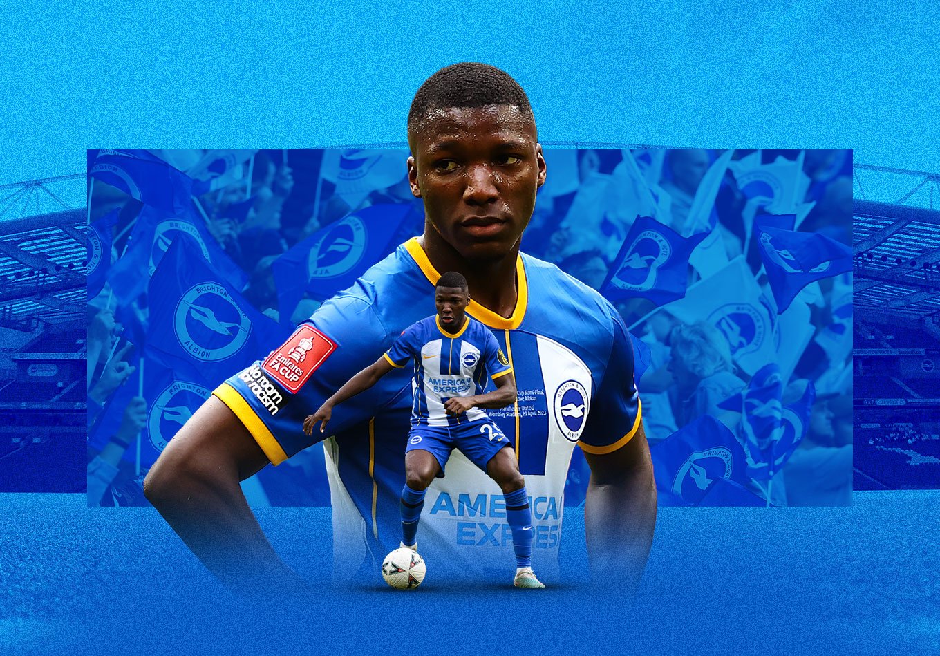 1360x949 Moisés Caicedo Wallpaper