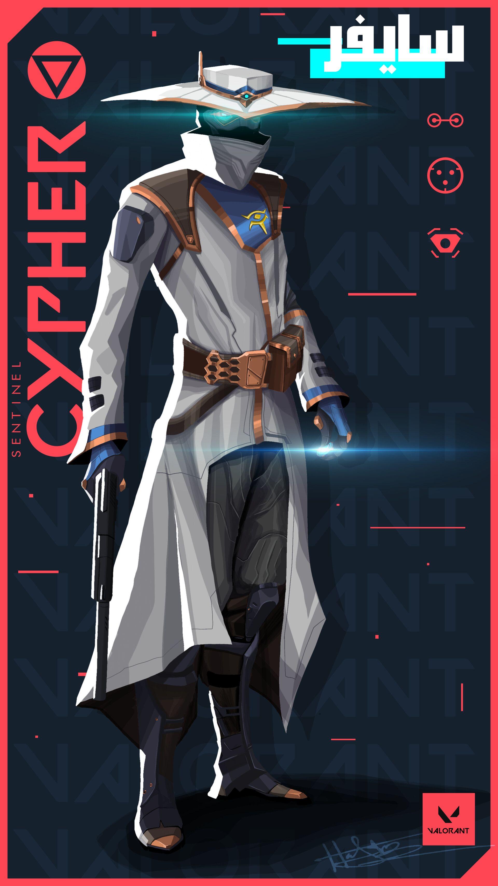 1920x3413 Cypher Valorant Wallpaper