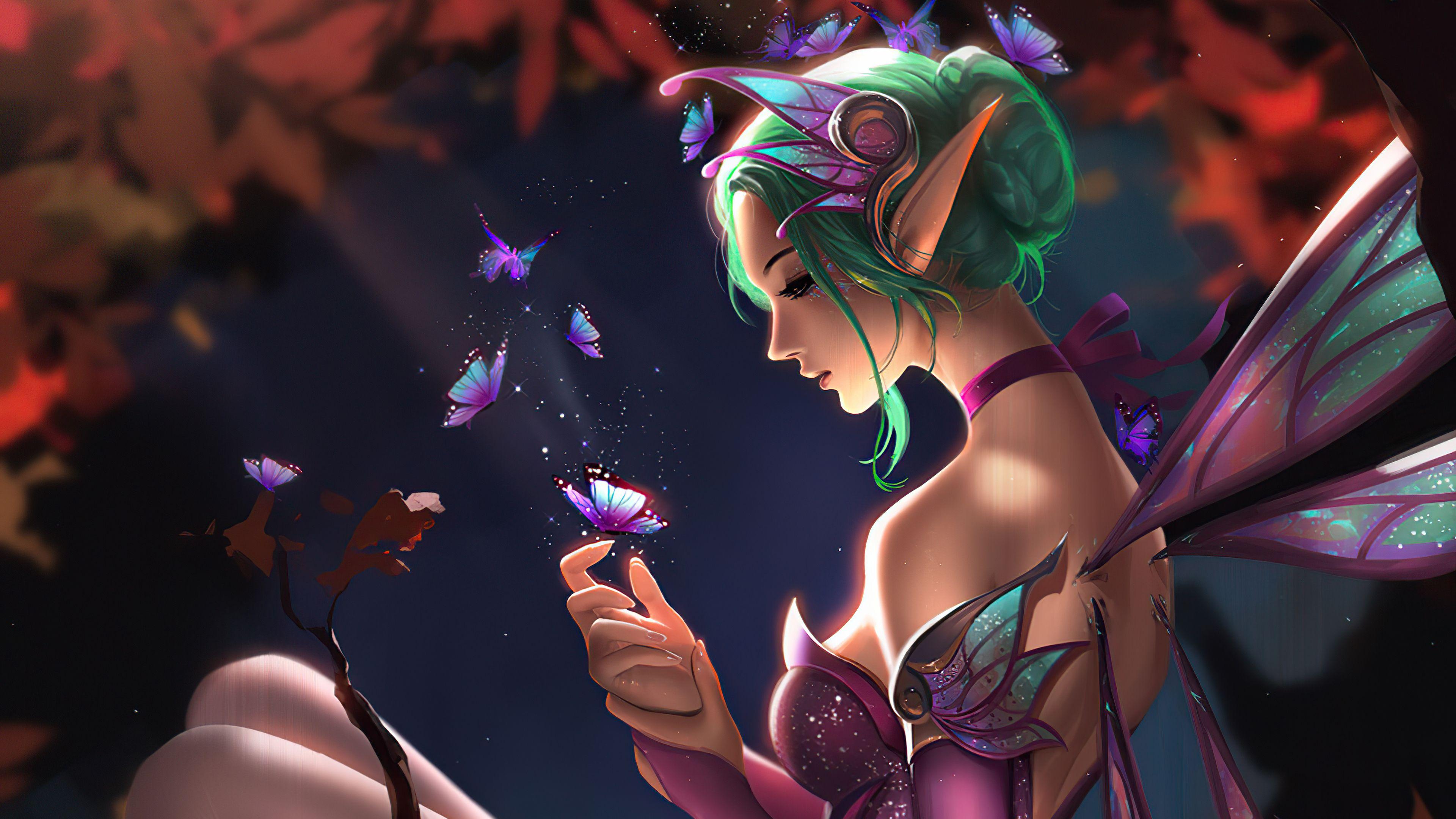 3840x2160 Overwatch Mercy Fictional Fantasy Art 4k, HD Games, 4k Wallpaper, Image, Background, Photo and Picture