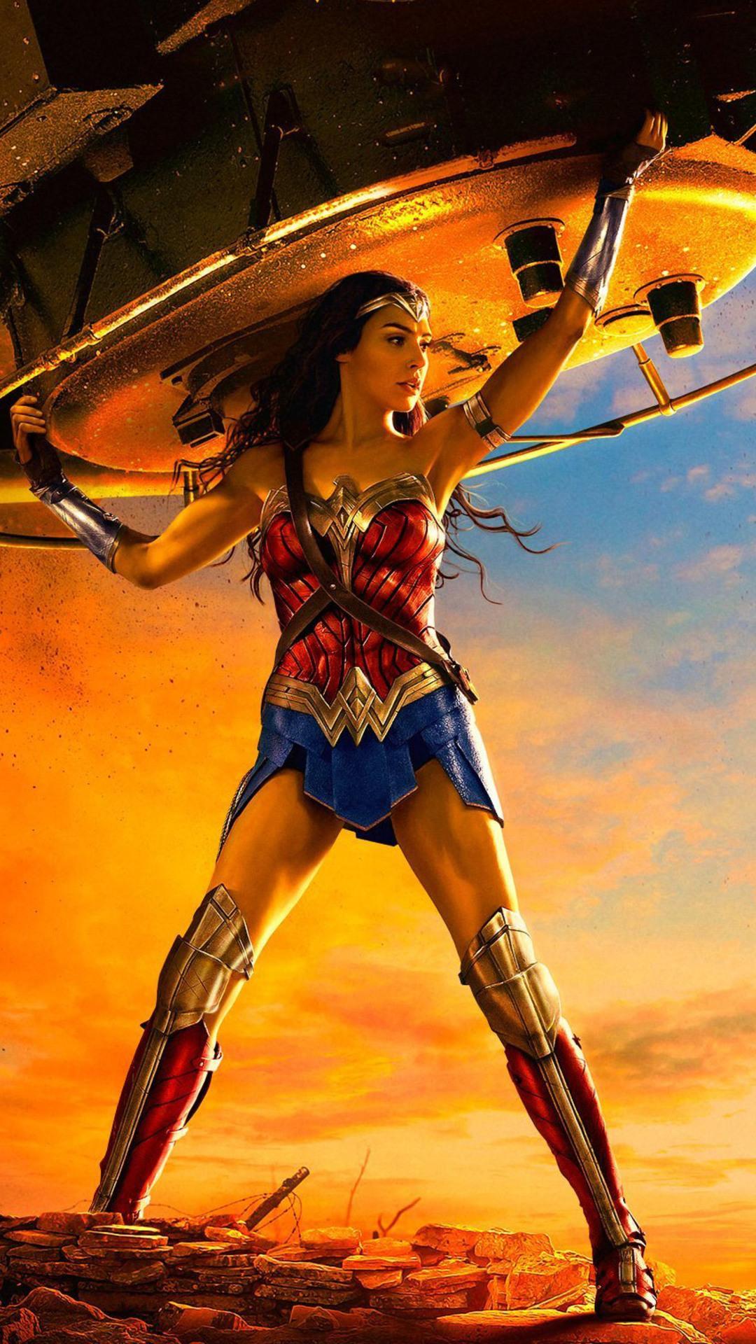 1080x1920 Free Wonder Woman Wallpaper
