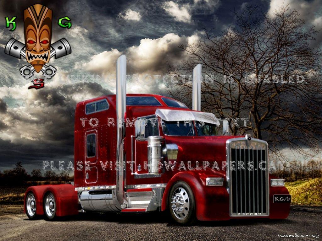 1024x768 Kenworth Truck Big Rig Semi Cars Truck Wallpaper HD
