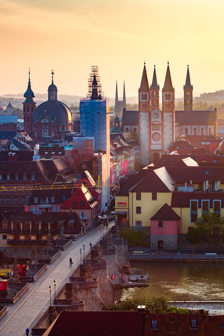 910x1367 Würzburg city 1080P, 2K, 4K, 5K HD wallpaper free download