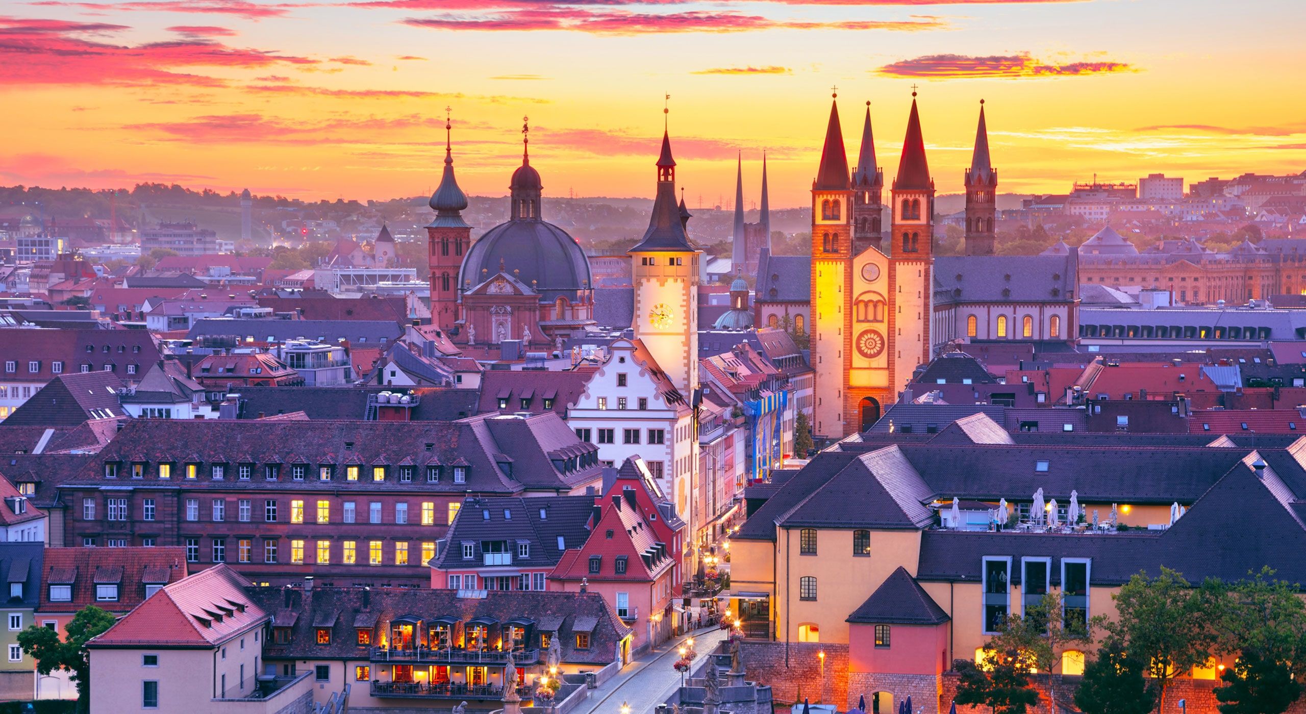 2560x1400 River Cruises to Wurzburg, Germany. Celebrity River Cruises