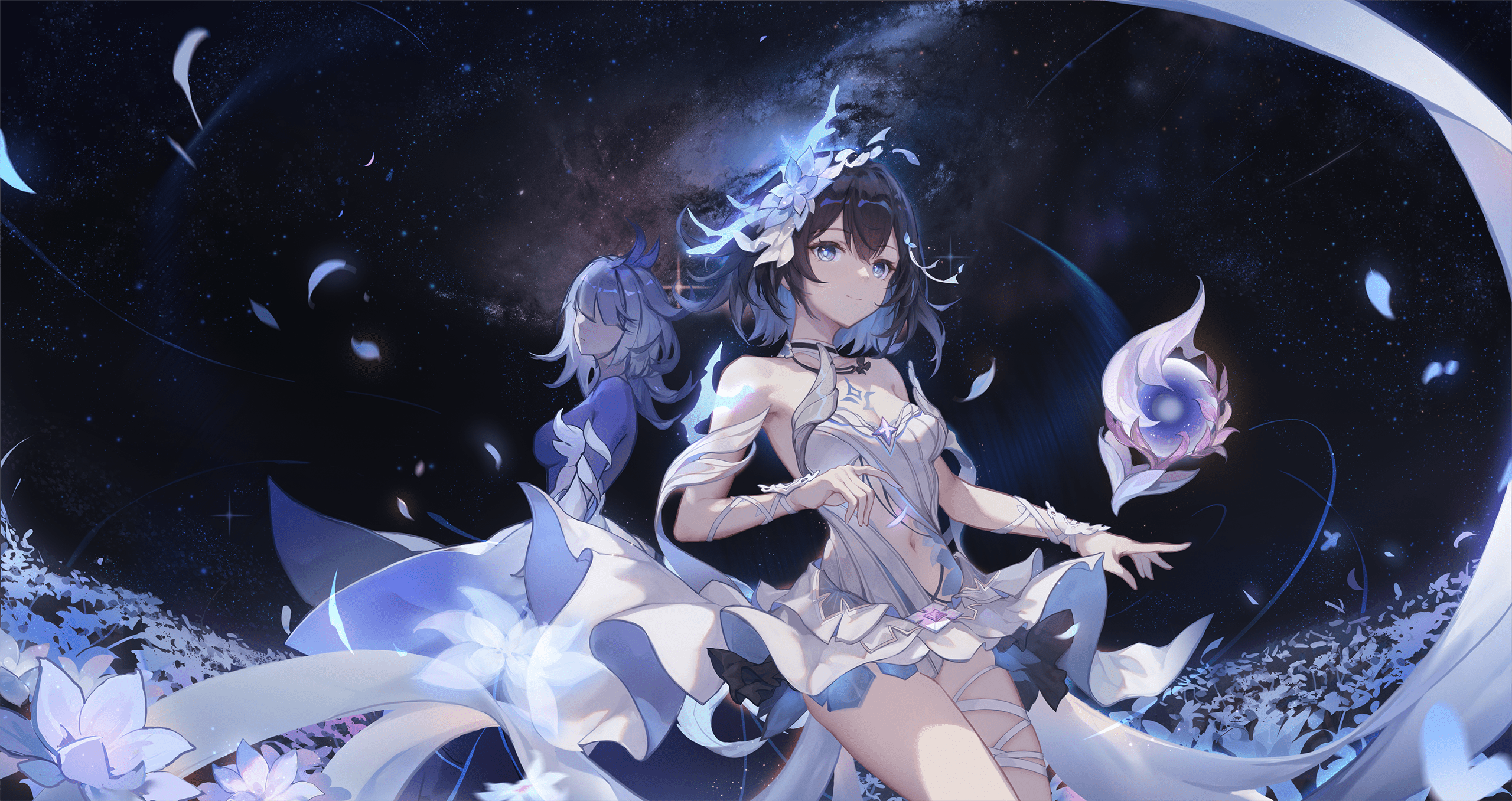 2560x1357 herrscher of rebirth Vollerei Anime Image Board
