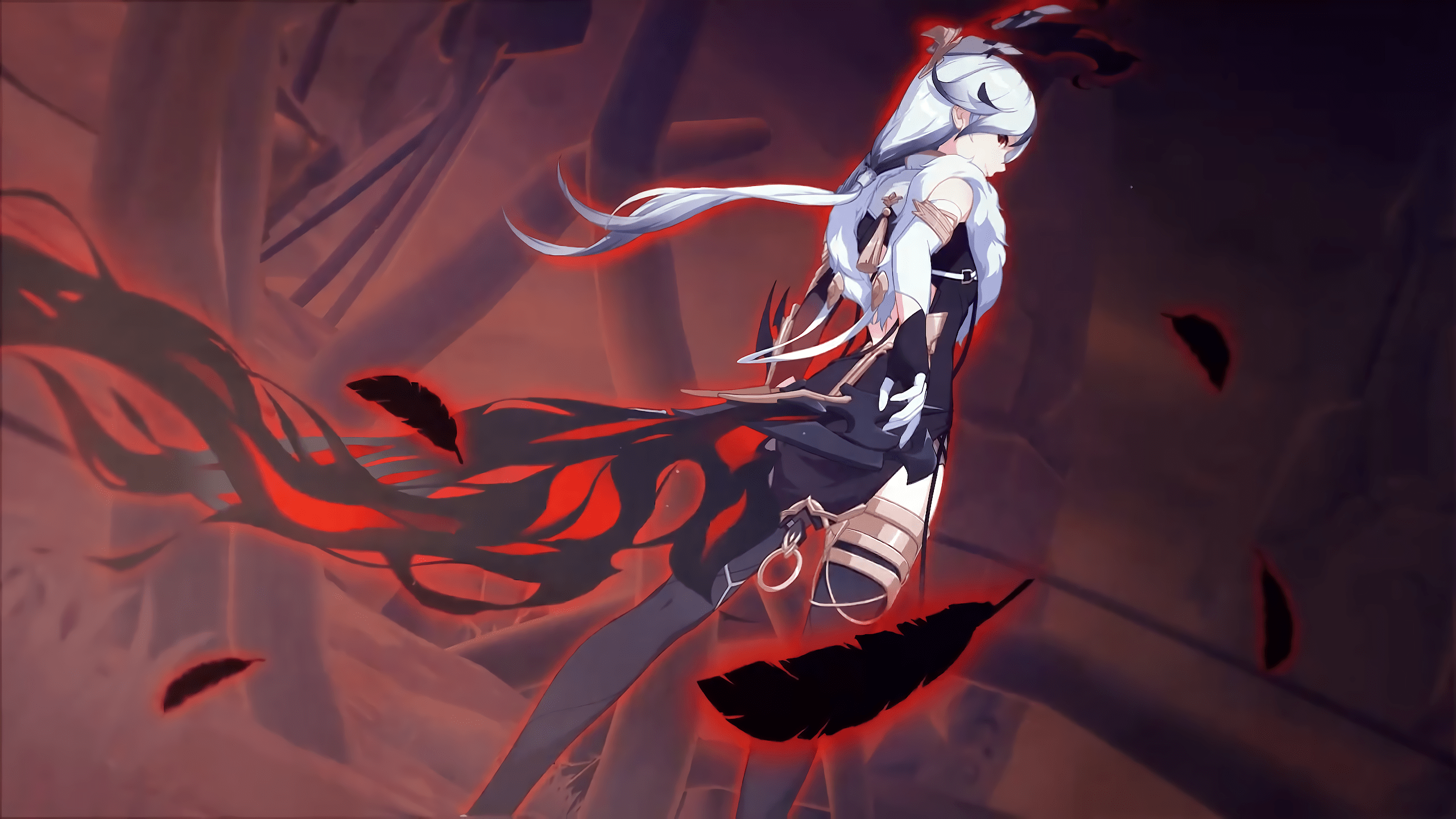 2560x1440 Herrscher of Sentience Hua Wallpaper by HoYoverse Anime Image Board