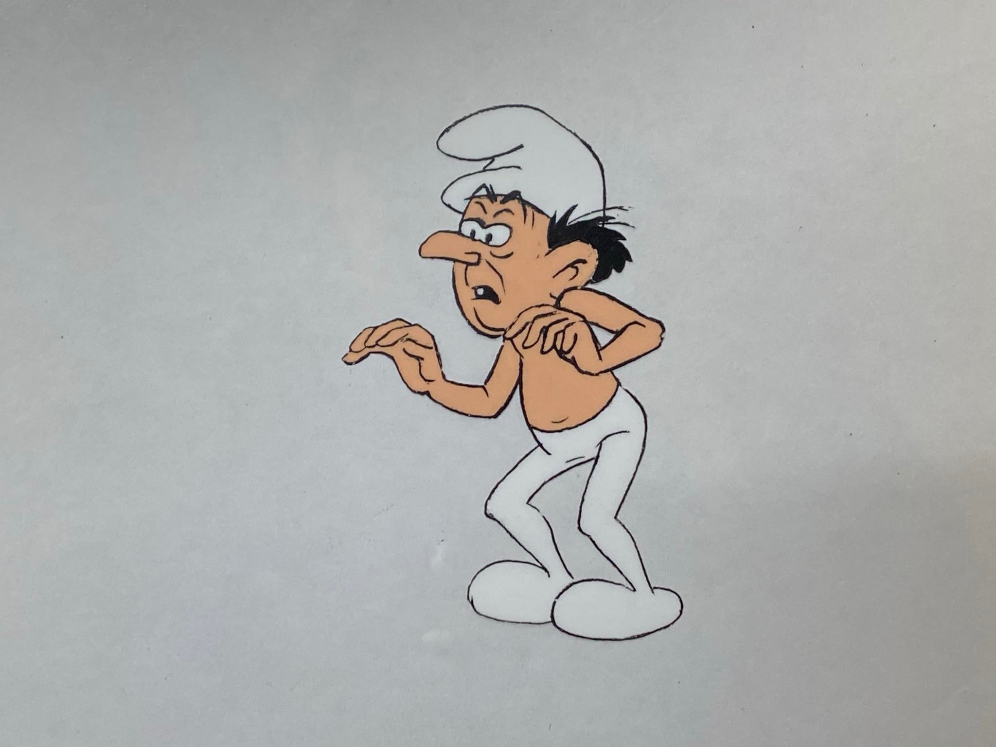 2048x1536 The Smurfs animation cel of Gargamel
