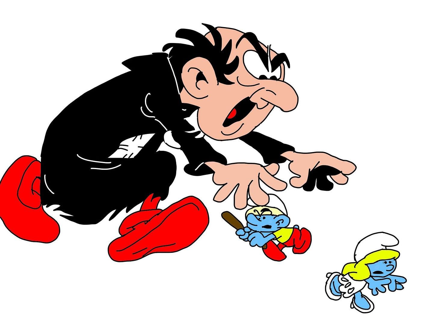 1400x1050 The Hungry Hungry Hippos, Gargamel, and America's Future. by Marcus K. Dowling