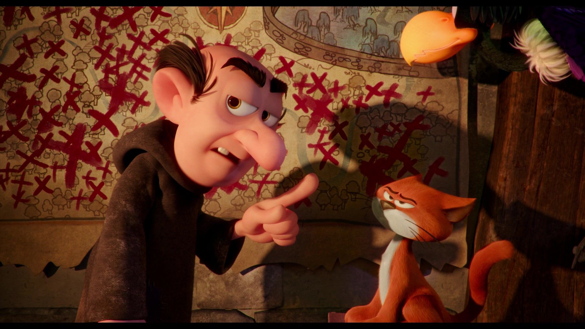 1920x1080 Smurfs: The Lost Village (2017) Wilson as Gargamel