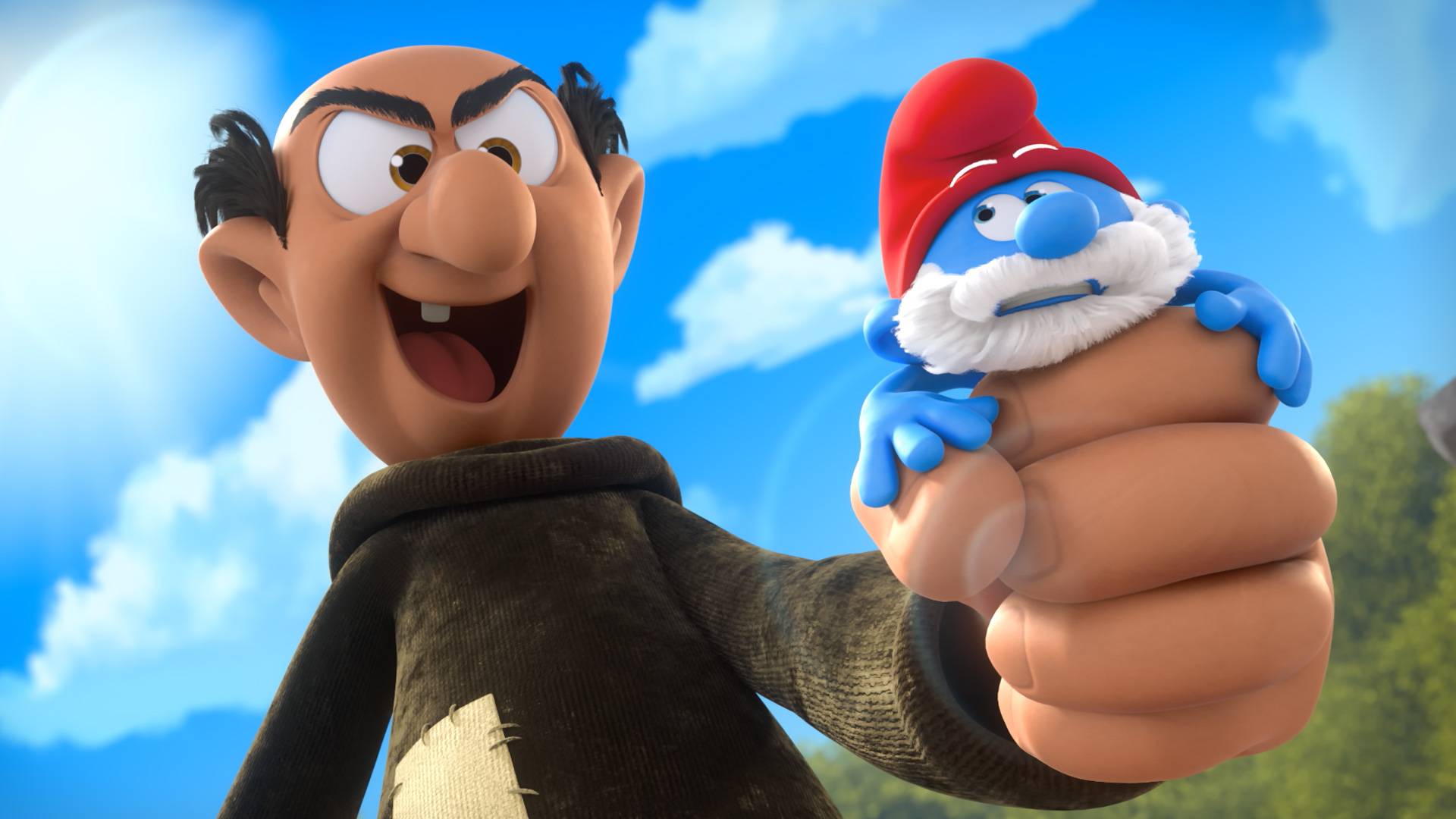 1920x1080 The Smurfs (TV Series 2021– ) Irons as Gargamel, Dimwitty Smurf, Sloppy Smurf