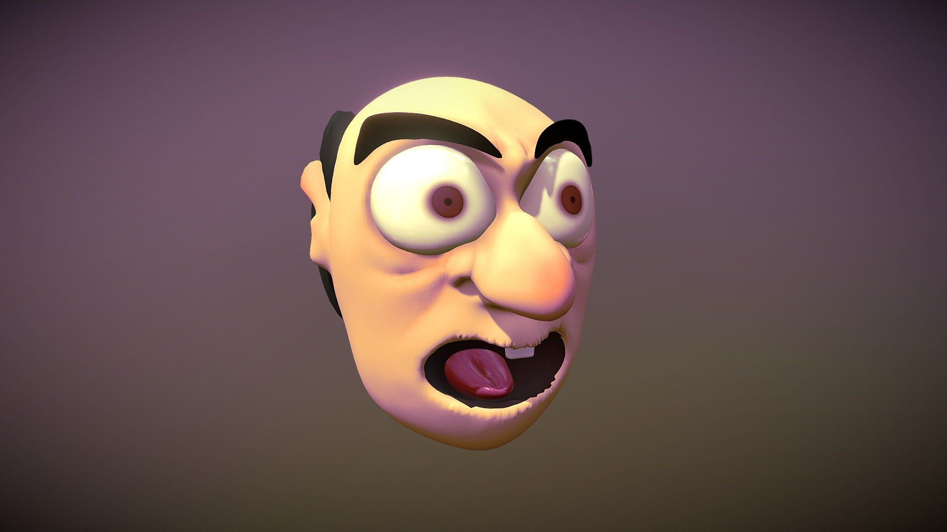 1920x1080 Gargamel Apparition Free 3D model by Stridity [e38310f]