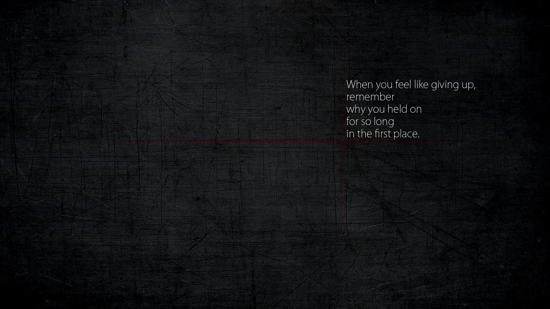1920x1080 Don't Give Up Wallpaper