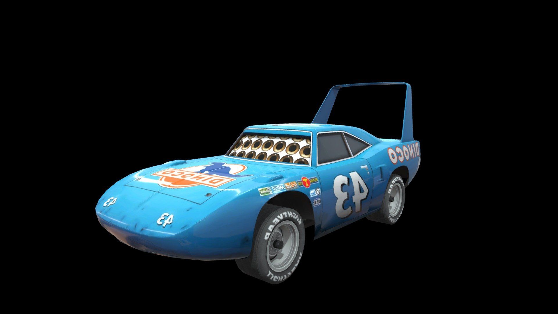 1920x1080 The King Strip Weathers Free 3D Model By DisneyCars [7d65368]