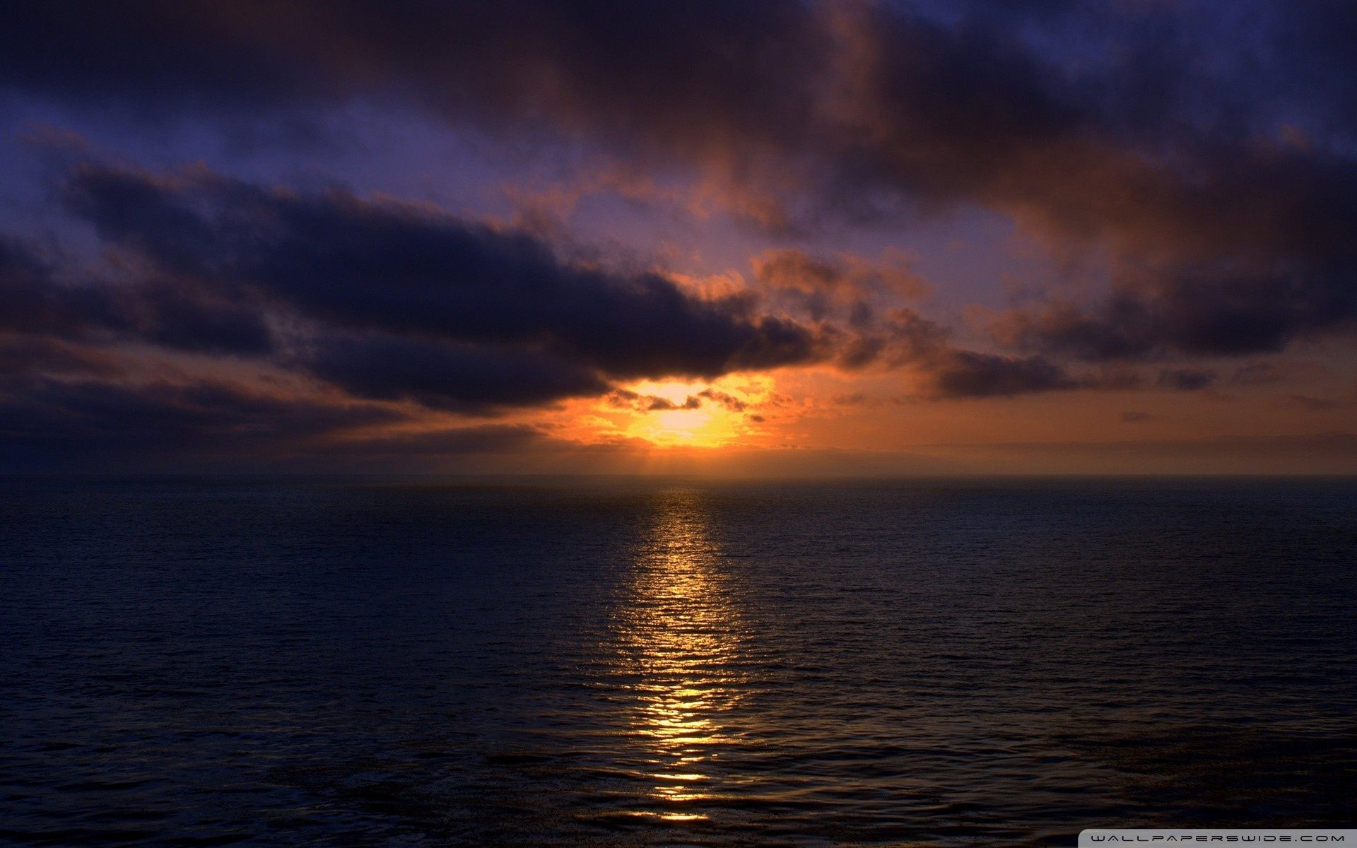 1920x1200 Sunset, Open Sea 4K UHD Wallpaper for UltraHD Desktop and TV : Smartphone and Tablet Devices