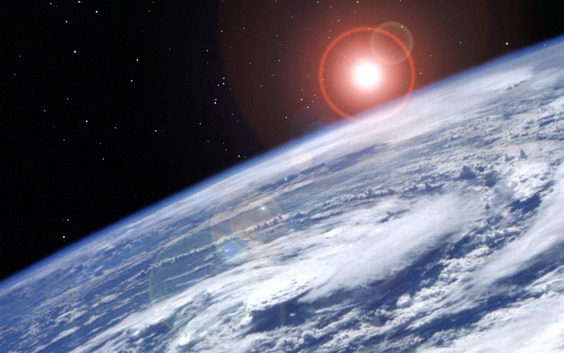1920x1200 Low Earth Orbit Wallpaper. The Chequer Board Of Nights And Days