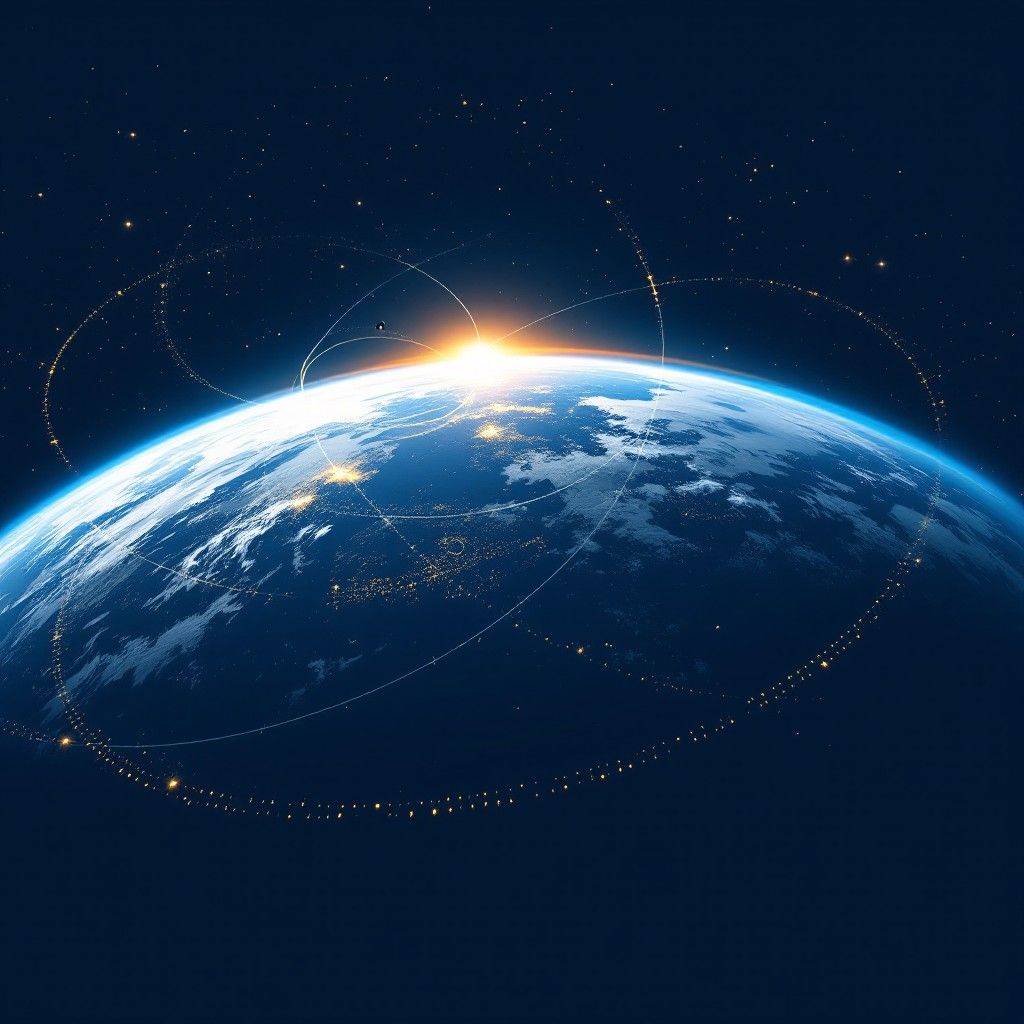 1024x1024 Download Earth From Above Image, Earth, Orbit
