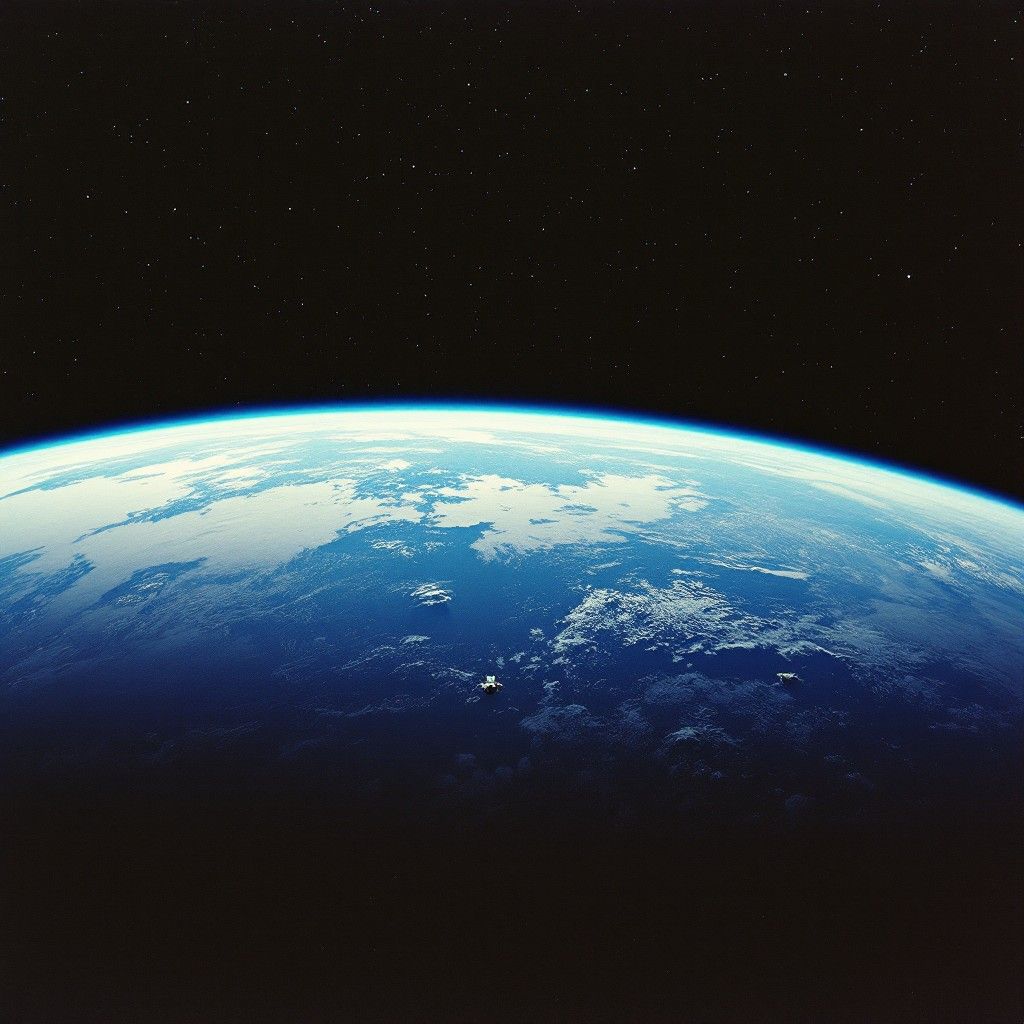 1024x1024 Download Earth From Space Image, Space, Orbit