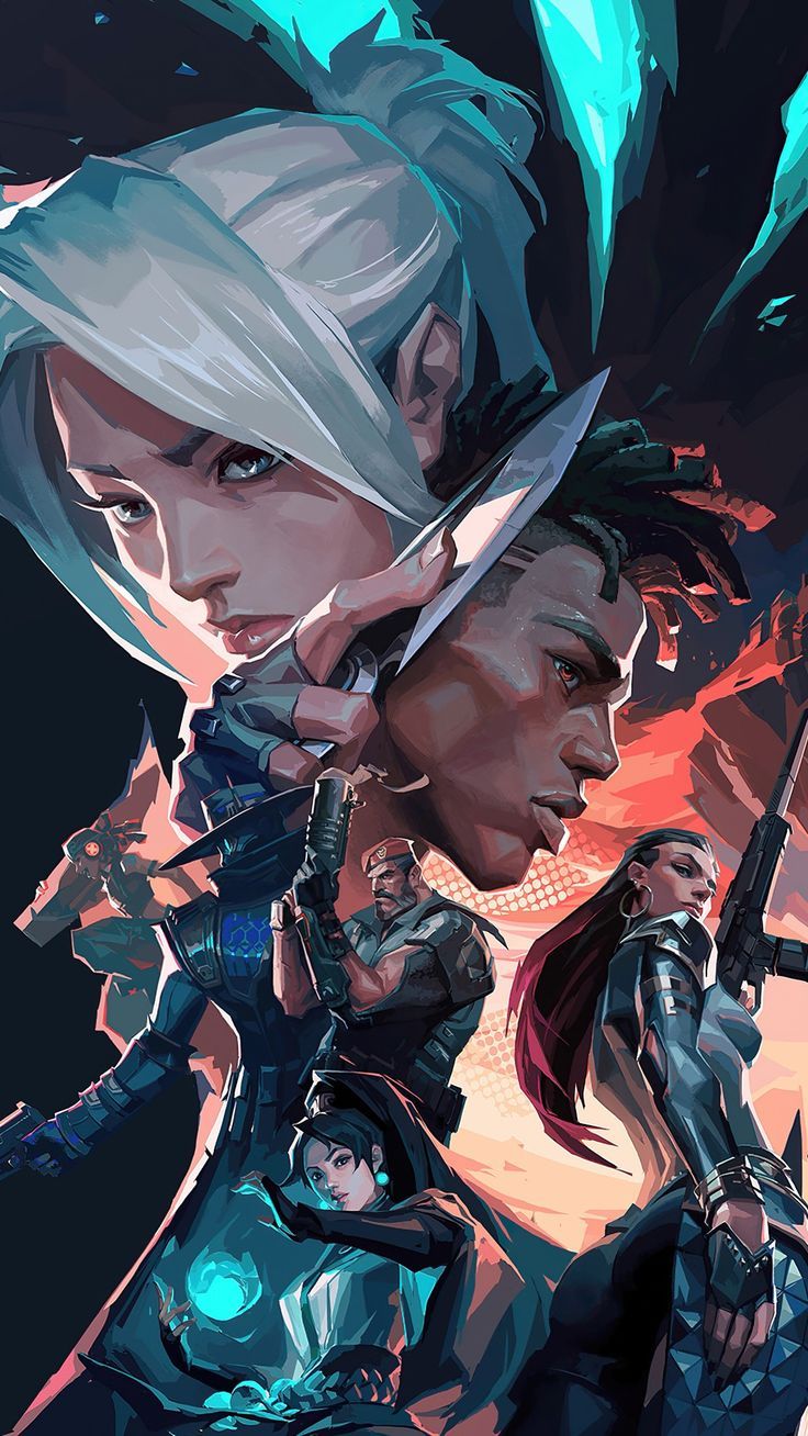 736x1308 VALORANT Wallpaper 4K