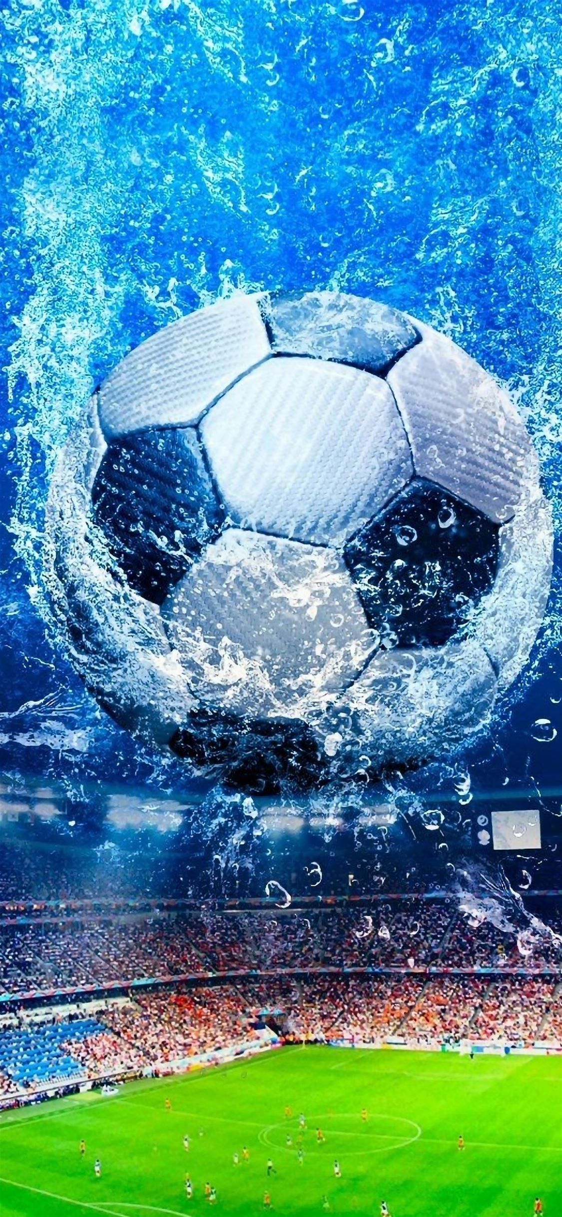 1125x2436 Fantasy Football Stadium iPhone Wallpaper Free Download