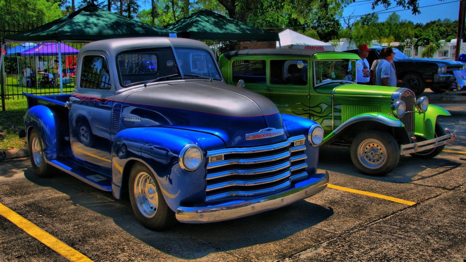 1920x1080 Old Trucks Wallpaper background picture