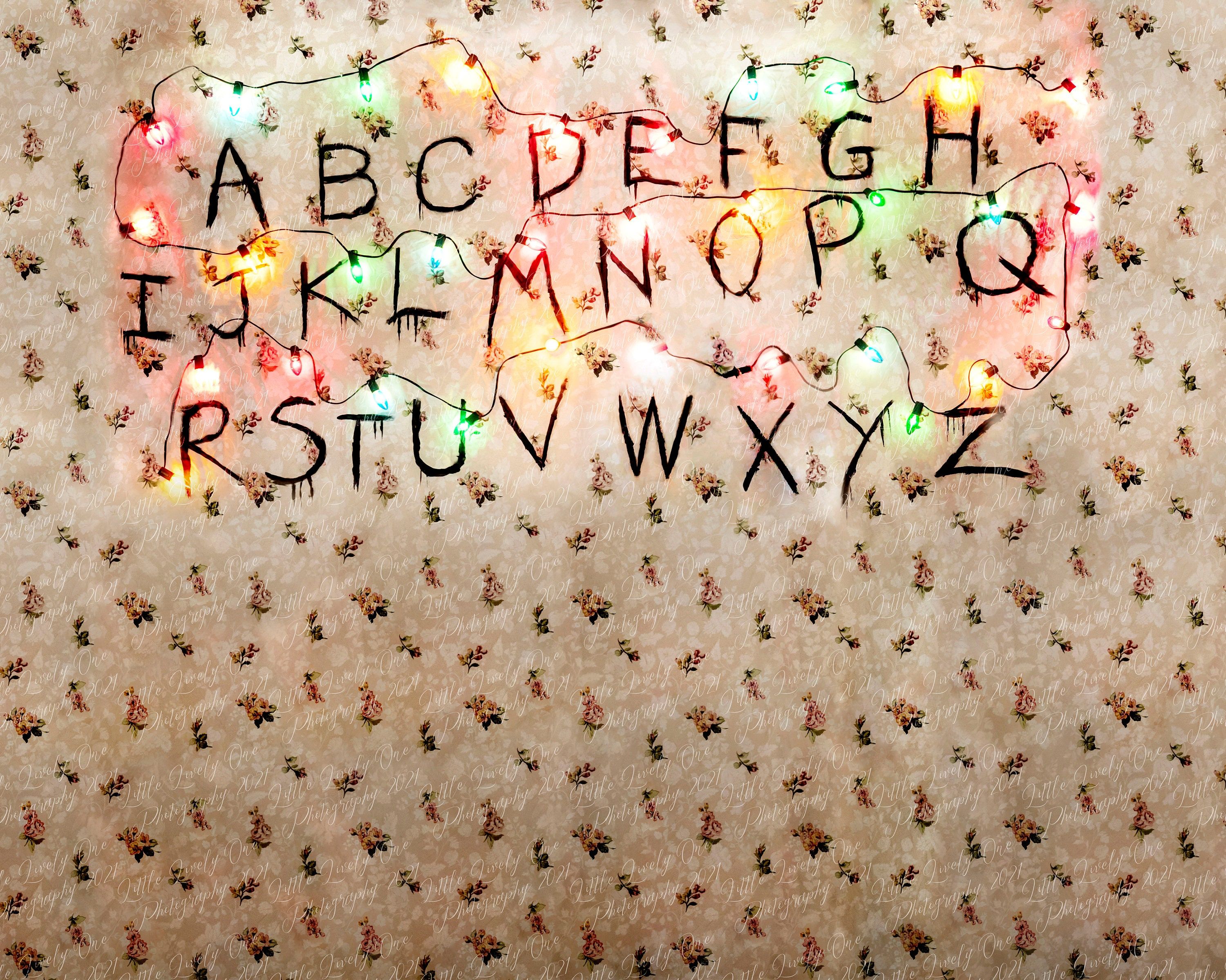 3000x2400 Stranger Things ABC Wallpaper