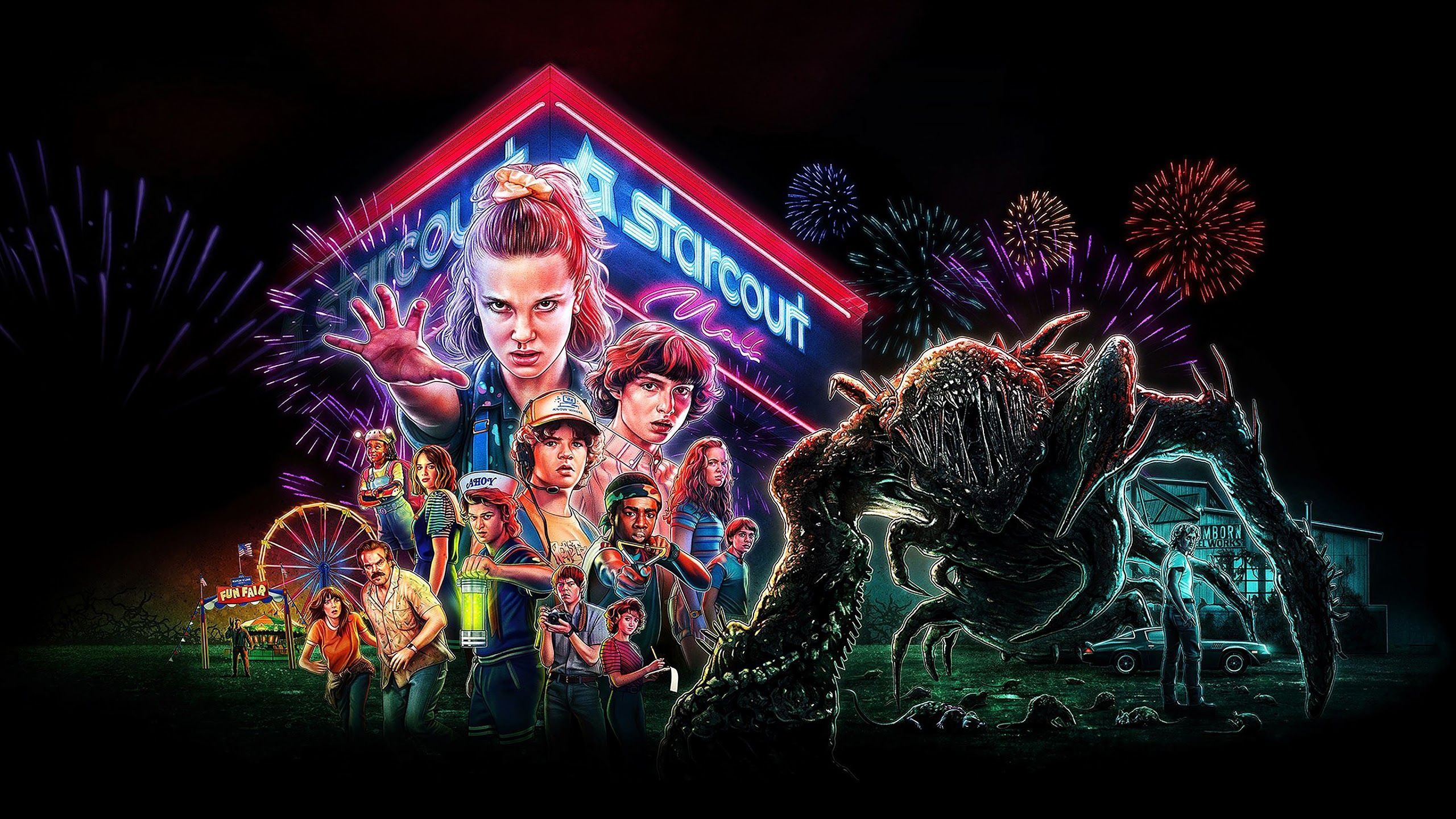 2560x1440 Eleven (Stranger Things) Wallpaper