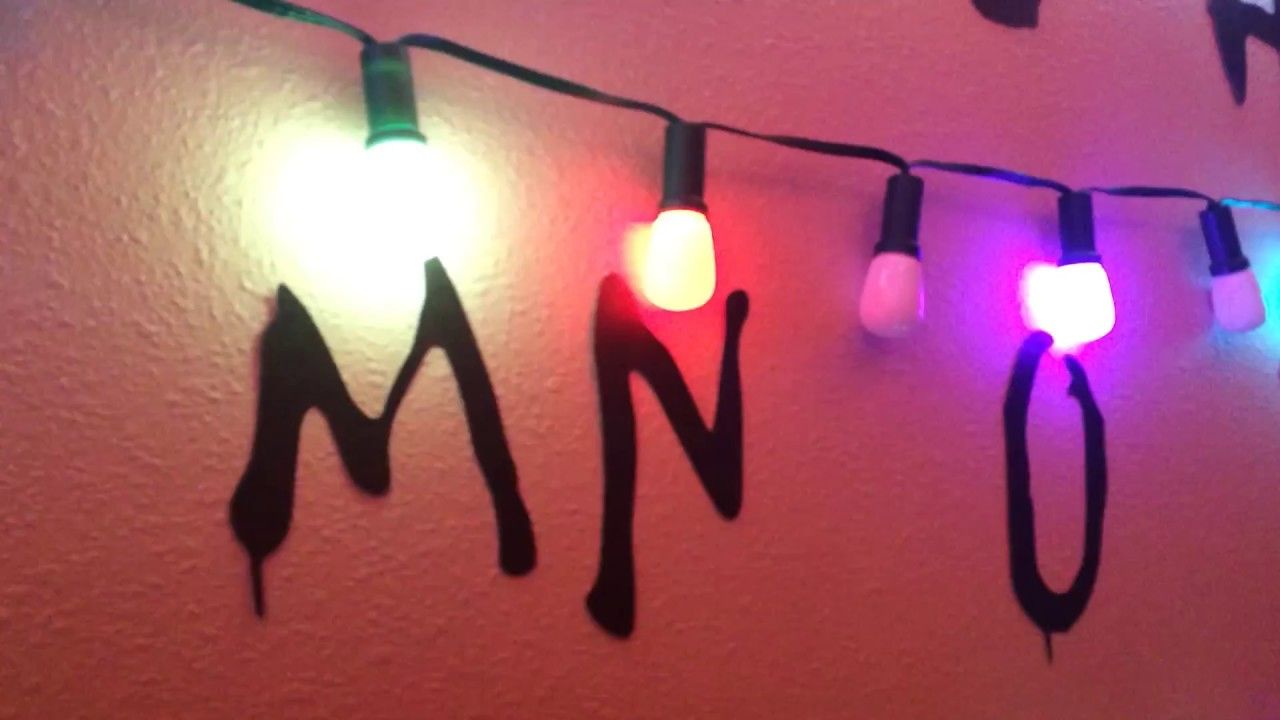 1280x720 DIY Stranger Things Light Wall