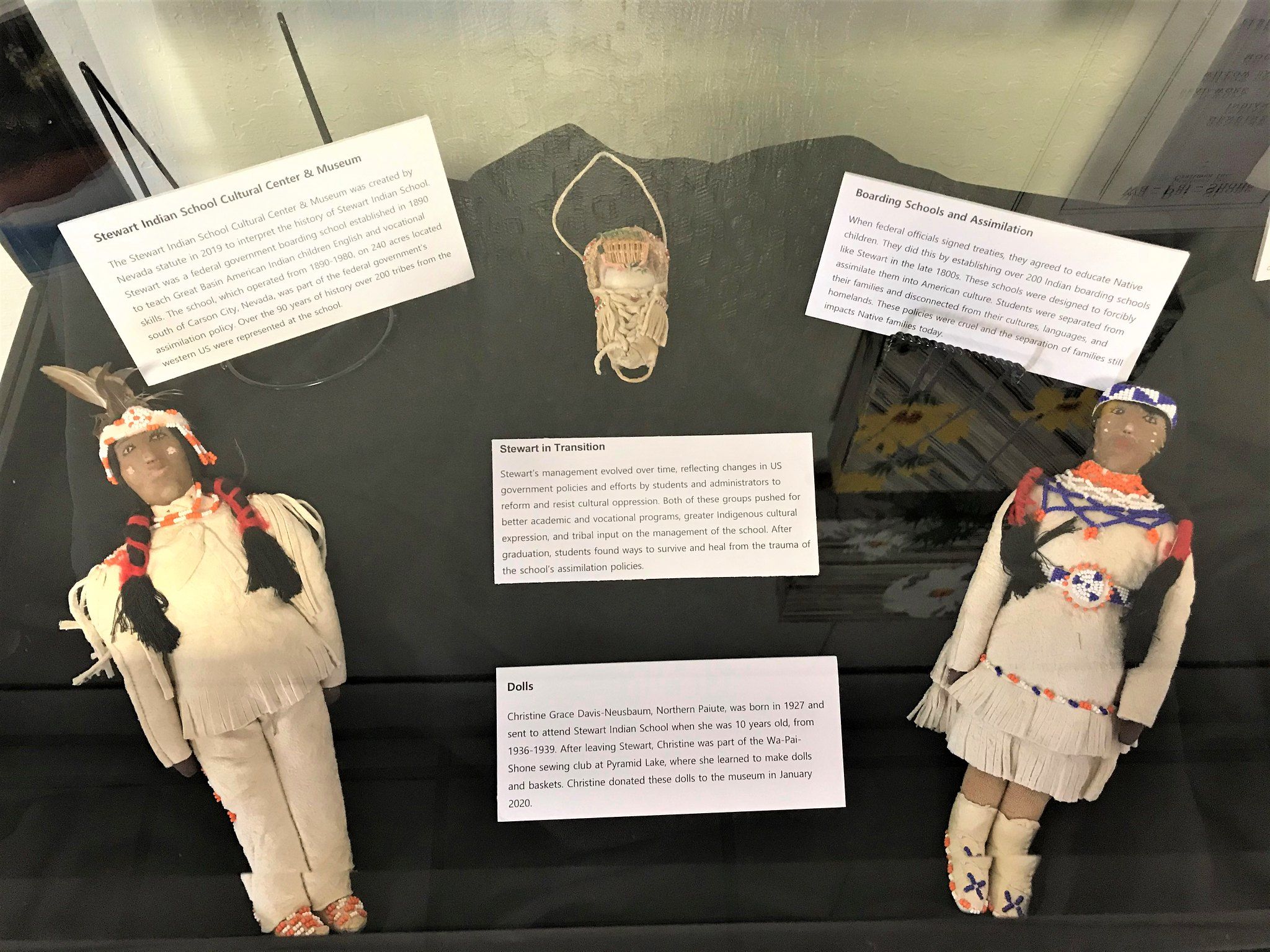 2048x1536 Historical artwork from Stewart Indian School on display at Reno Airport through April 2021. Nevada Department of Native American Affairs