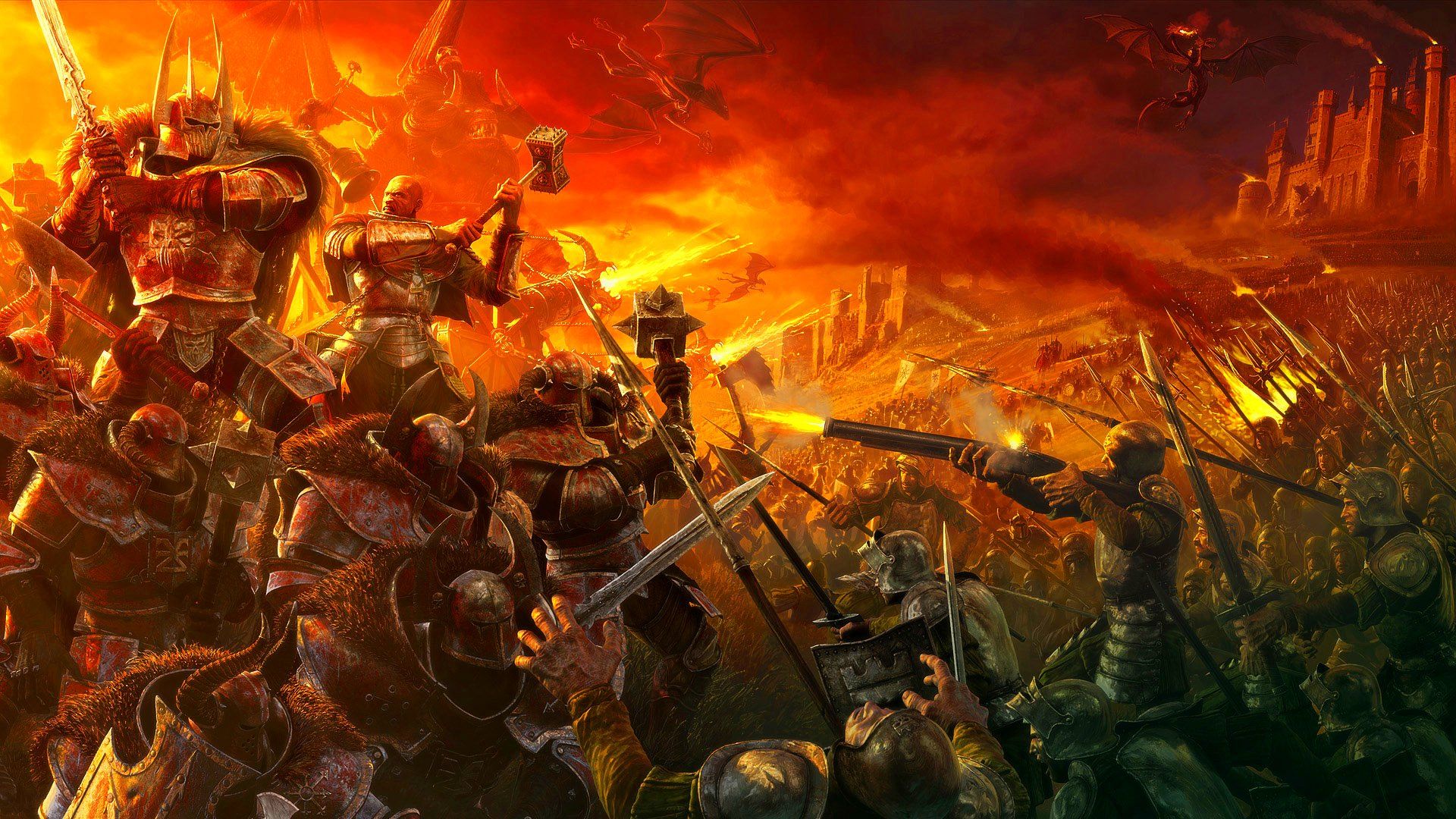 1920x1080 Which city were these handgunners apart of during the end times?